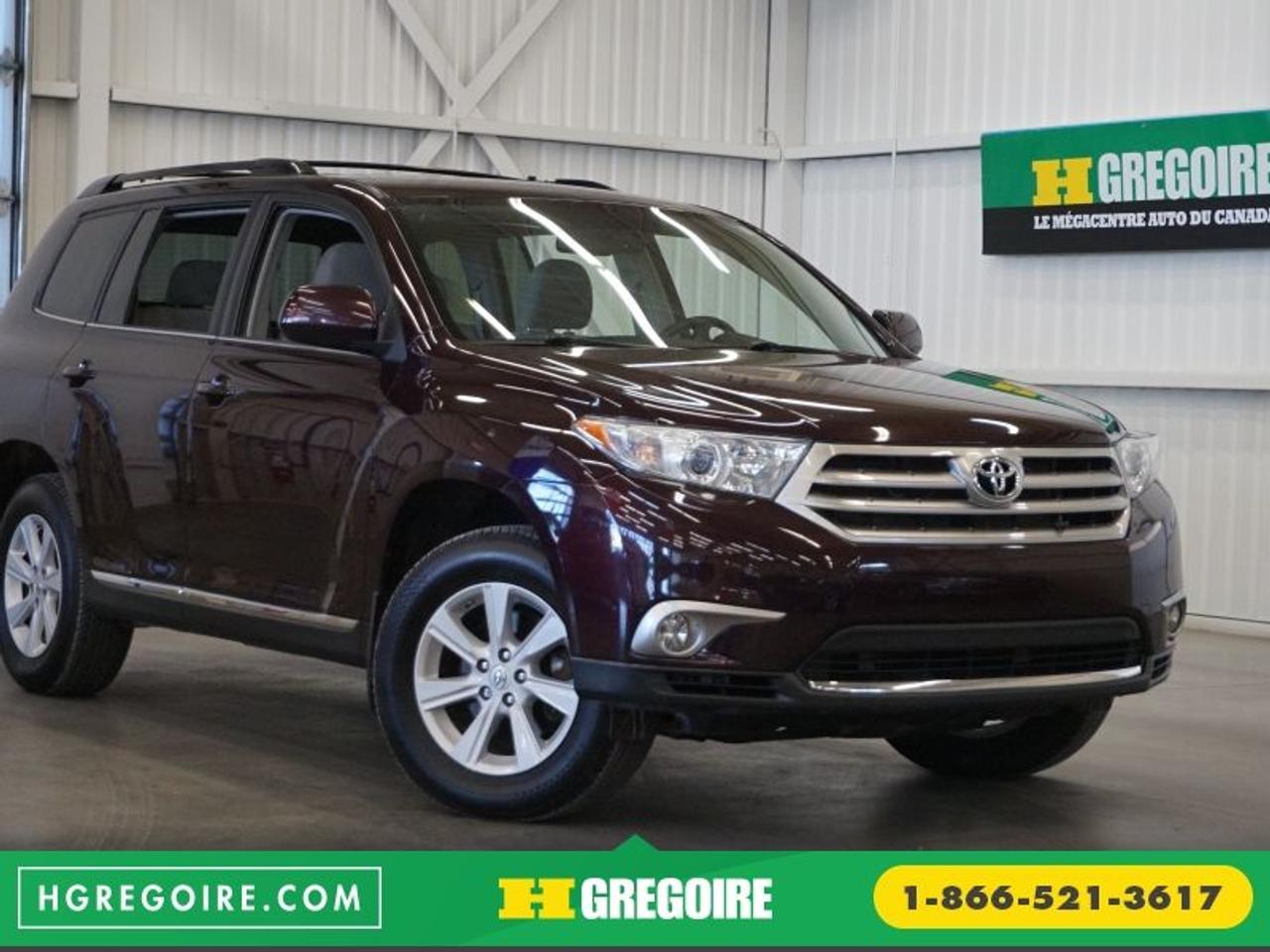 <a href=https://www.autoaubaine.com/Toyota-Highlander-c6947274.html>https://www.autoaubaine.com/Toyota-Highlander-c6947274.html</a>

Toyota Highlander Awd (caméra De Recul) 2012

Freins ABS, Lecteur MP3, Miroirs chauffants, Volant ajustable, Aileron, Ordinateur de bord, Antipatinage, Phares antibrouillards, Climatisation

ECONOMISER 11 430$! BAS KILOMÉTRAGE, Camera de recul, Bluetooth, Aucun frais caché, Taux dintérêt imbattable! Ouvert 7 jours. Inspection en plus de 125 points et rigoureux processus de remise à neuf. Satisfaction garantie de 3 jours ou argent remis et privilège déchange 30 jours. Obtenez le meilleur taux de financement et même une 2e ou 3e chance au crédit. Pour plus dinformation sur cette voiture et pour obtenir le rapport dhistorique CarProof gratuitement, visitez https://www.hgregoire.com/fr-stk/H6408. *Prix du manufacturier neuf (35 925$)