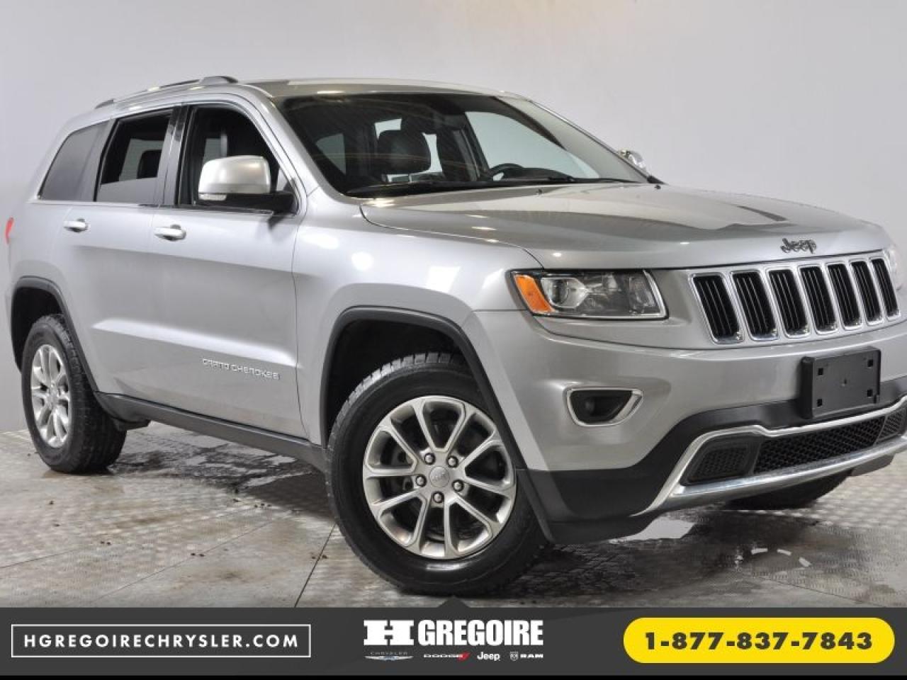 Used 2016 Jeep Grand Cherokee Ltd Cam Recul Toit for sale in St-Léonard, QC