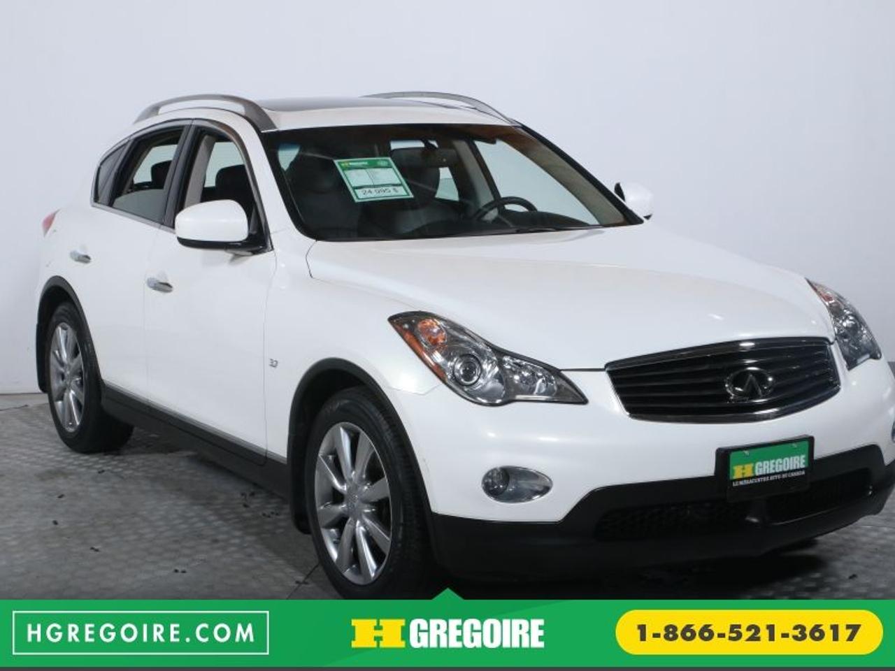 <a href=https://www.autoaubaine.com/Infiniti-QX50-c7015619.html>https://www.autoaubaine.com/Infiniti-QX50-c7015619.html</a>

Infiniti Qx50 Awd Auto A/c Toit Cuir Bluetooth Mags 2015

Toit ouvrant, Freins ABS, Lecteur MP3, Miroirs chauffants, Volant ajustable, Aileron, Radio satellite, Ordinateur de bord, Volant gain de cuir, Antipatinage, Phares antibrouillards, Climatisation

ECONOMISER 9 955$! BAS KILOMÉTRAGE, JAMAIS ACCIDENTÉ, Camera de recul, Bluetooth, Aucun frais caché, Taux dintérêt imbattable! Ouvert 7 jours. Inspection en plus de 125 points et rigoureux processus de remise à neuf. Satisfaction garantie de 3 jours ou argent remis et privilège déchange 30 jours. Obtenez le meilleur taux de financement et même une 2e ou 3e chance au crédit. Pour plus dinformation sur cette voiture et pour obtenir le rapport dhistorique CarProof gratuitement, visitez https://www.hgregoire.com/fr-stk/919915. *Prix du manufacturier neuf (34 950$)