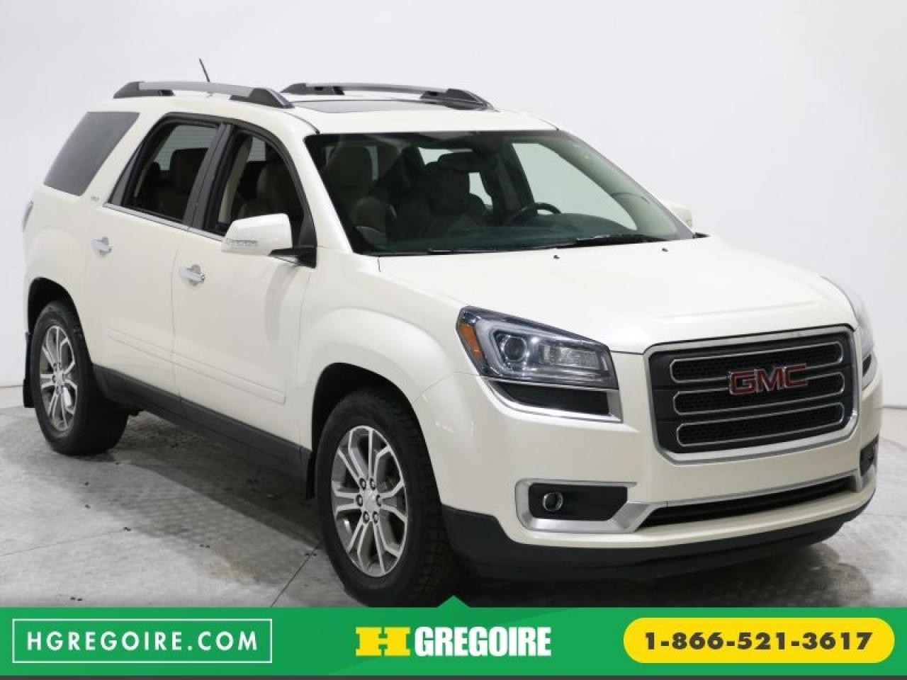 Used 2014 GMC Acadia SLT AWD CUIR TOIT for sale in St-Léonard, QC