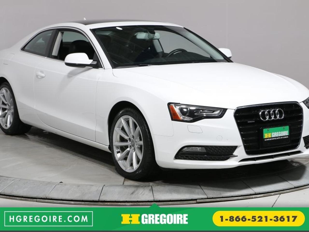 <a href=https://www.autoaubaine.com/Audi-A5-c7003995.html>https://www.autoaubaine.com/Audi-A5-c7003995.html</a>

Audi A5 Prgressiv Quattro Auto Cuir Toit Navigation Mags 2014

Toit ouvrant, Freins ABS, Lecteur MP3, Miroirs chauffants, Volant ajustable, Ordinateur de bord, Volant gain de cuir, Antipatinage, Phares antibrouillards, Climatisation

Systeme de navigation, Bluetooth, Aucun frais caché, Taux dintérêt imbattable! Ouvert 7 jours. Inspection en plus de 125 points et rigoureux processus de remise à neuf. Satisfaction garantie de 3 jours ou argent remis et privilège déchange 30 jours. Obtenez le meilleur taux de financement et même une 2e ou 3e chance au crédit. Pour plus dinformation sur cette voiture et pour obtenir le rapport dhistorique CarProof gratuitement, visitez https://www.hgregoire.com/fr-stk/919604.