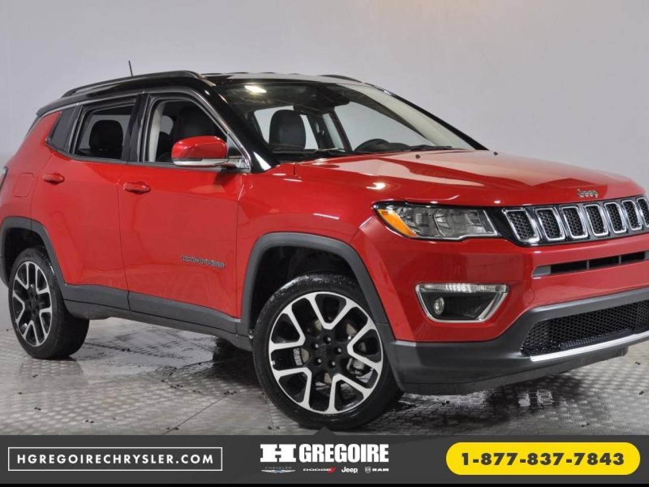 Used 2017 Jeep Compass Ltd 4x4 Apple for sale in St-Léonard, QC