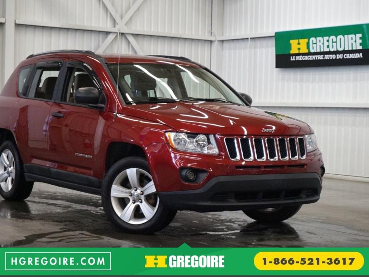 <a href=https://www.autoaubaine.com/Jeep-Compass-c7020758.html>https://www.autoaubaine.com/Jeep-Compass-c7020758.html</a>

Jeep Compass Sport 2011

Freins ABS, Lecteur MP3, Miroirs chauffants, Volant ajustable, Antipatinage, Phares antibrouillards

ECONOMISER 10 600$! BAS KILOMÉTRAGE, Aucun frais caché, Taux dintérêt imbattable! Ouvert 7 jours. Inspection en plus de 125 points et rigoureux processus de remise à neuf. Satisfaction garantie de 3 jours ou argent remis et privilège déchange 30 jours. Obtenez le meilleur taux de financement et même une 2e ou 3e chance au crédit. Pour plus dinformation sur cette voiture et pour obtenir le rapport dhistorique CarProof gratuitement, visitez https://www.hgregoire.com/fr-stk/D18044. *Prix du manufacturier neuf (21 195$)