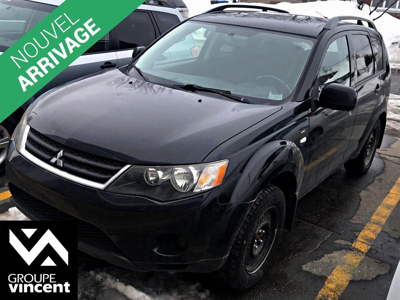 <a href=https://www.autoaubaine.com/Mitsubishi-Outlander-c7023795.html>https://www.autoaubaine.com/Mitsubishi-Outlander-c7023795.html</a>

Mitsubishi Outlander LS **7 PASSAGERS/ AWD/ MAGS** Parfait pour la famille. 2008Régulateur de vitesse, Anti-démarreur, Freins ABS, Démarreur à distance, Lecteur CD, Lecteur MP3, Vitres électriques, Air climatisé, Lampes de lecture arrière, Volant ajustable, Tapis protecteurs, Volant gainé de cuir, Phares automatiques, Rétroviseur électrique, Direction assistée, Rétroviseurs chauffants, Sièges tissu, Démarrage sans clé, Freins à disque, Antipatinage, Verrous de sécurité pour enfants, Système de surveillance de la pression des pneus, Sièges baquets, Aluminium, Climatisation
