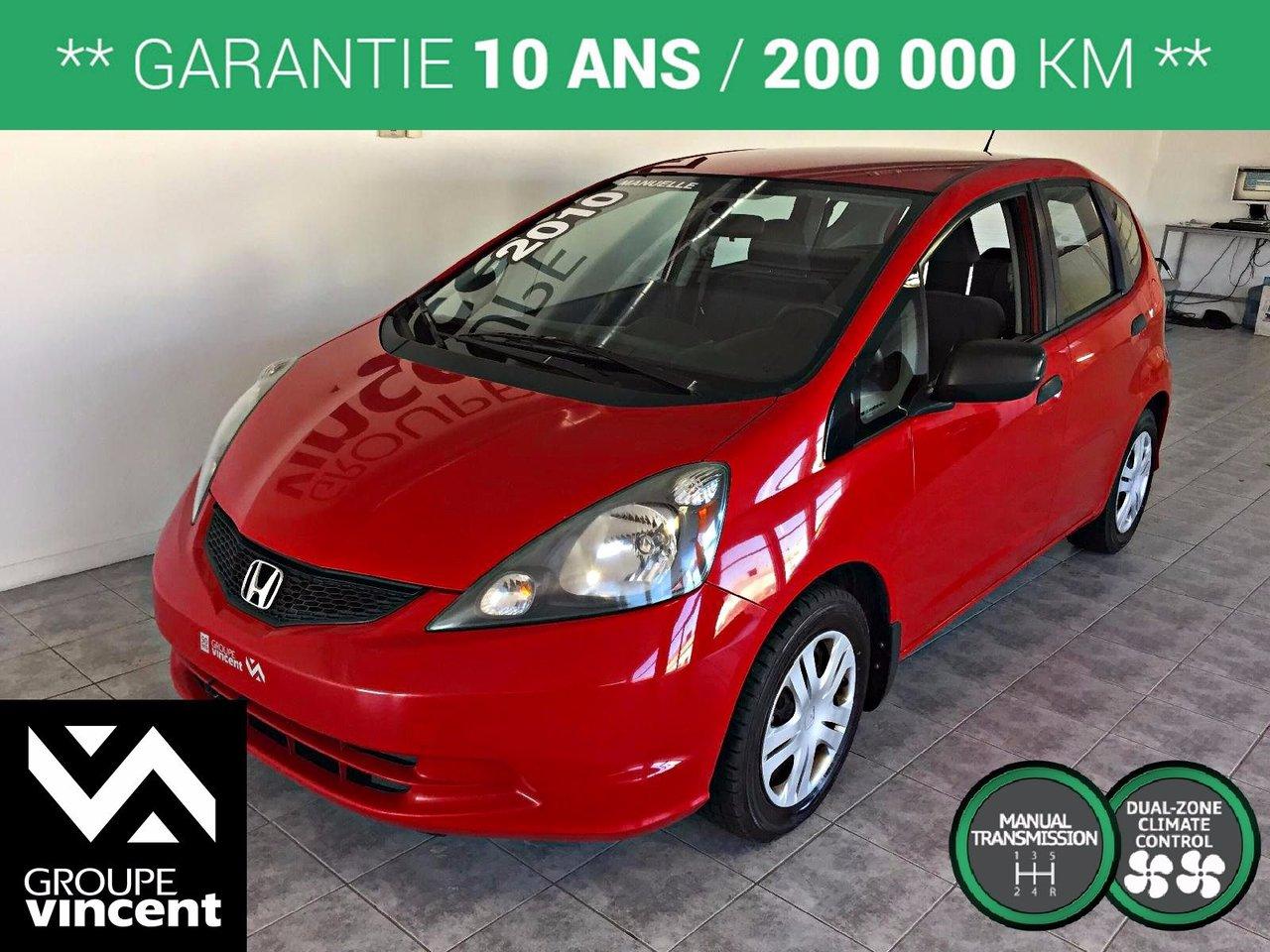 Used 2010 Honda Fit DX for sale in Shawinigan, QC