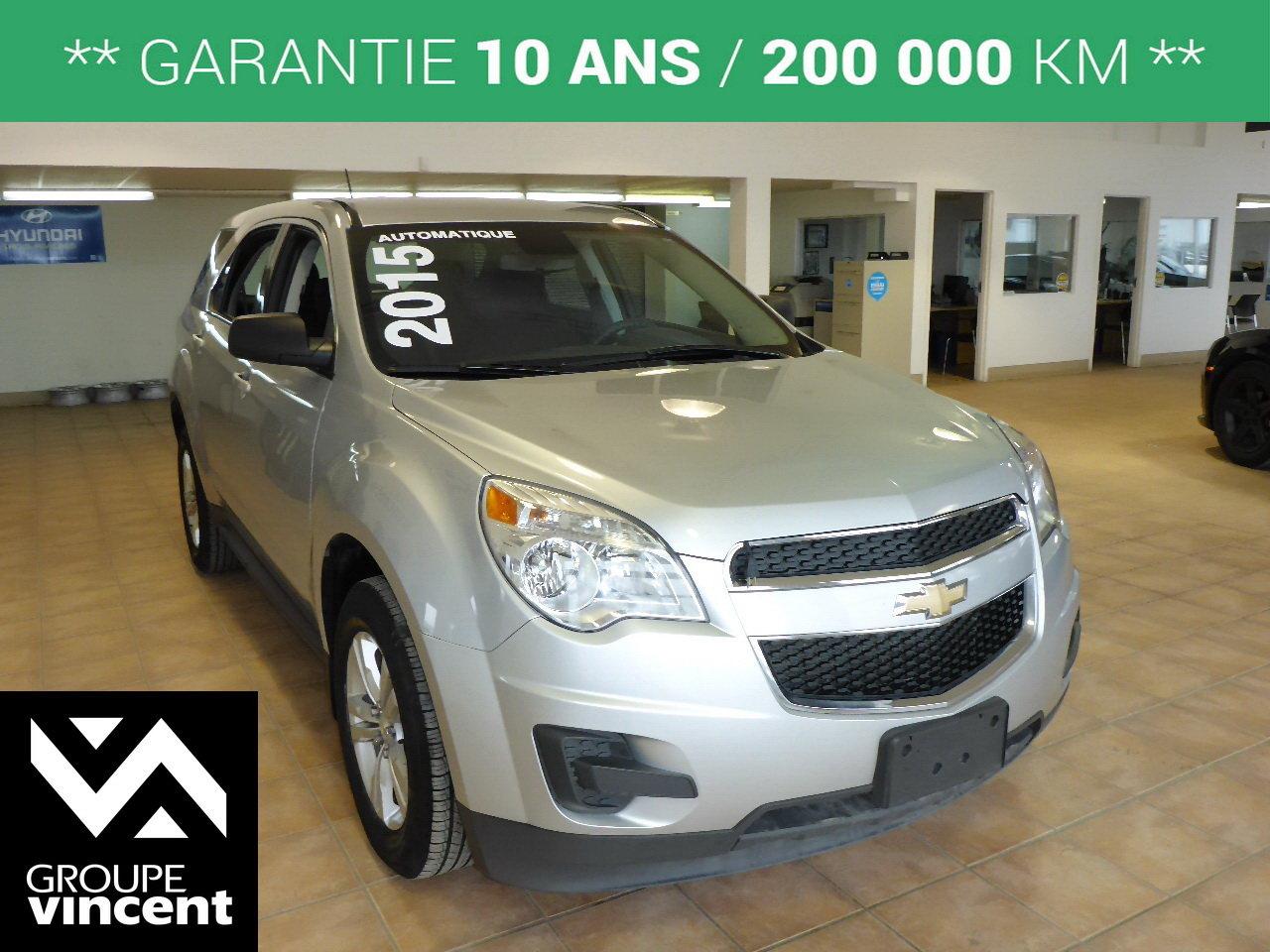 Used 2015 Chevrolet Equinox Ls Gar. 10 Ans for sale in Shawinigan, QC