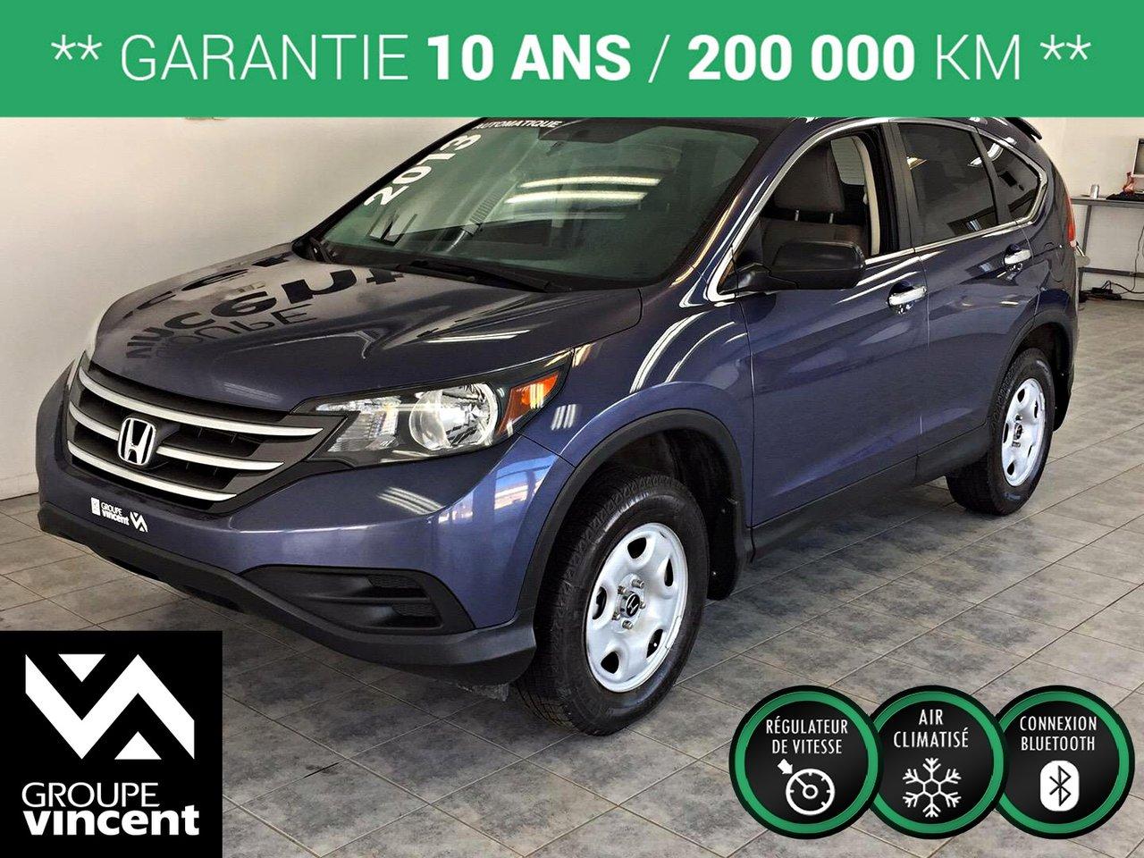 Used 2013 Honda CR-V Lx Awd Gar. for sale in Shawinigan, QC