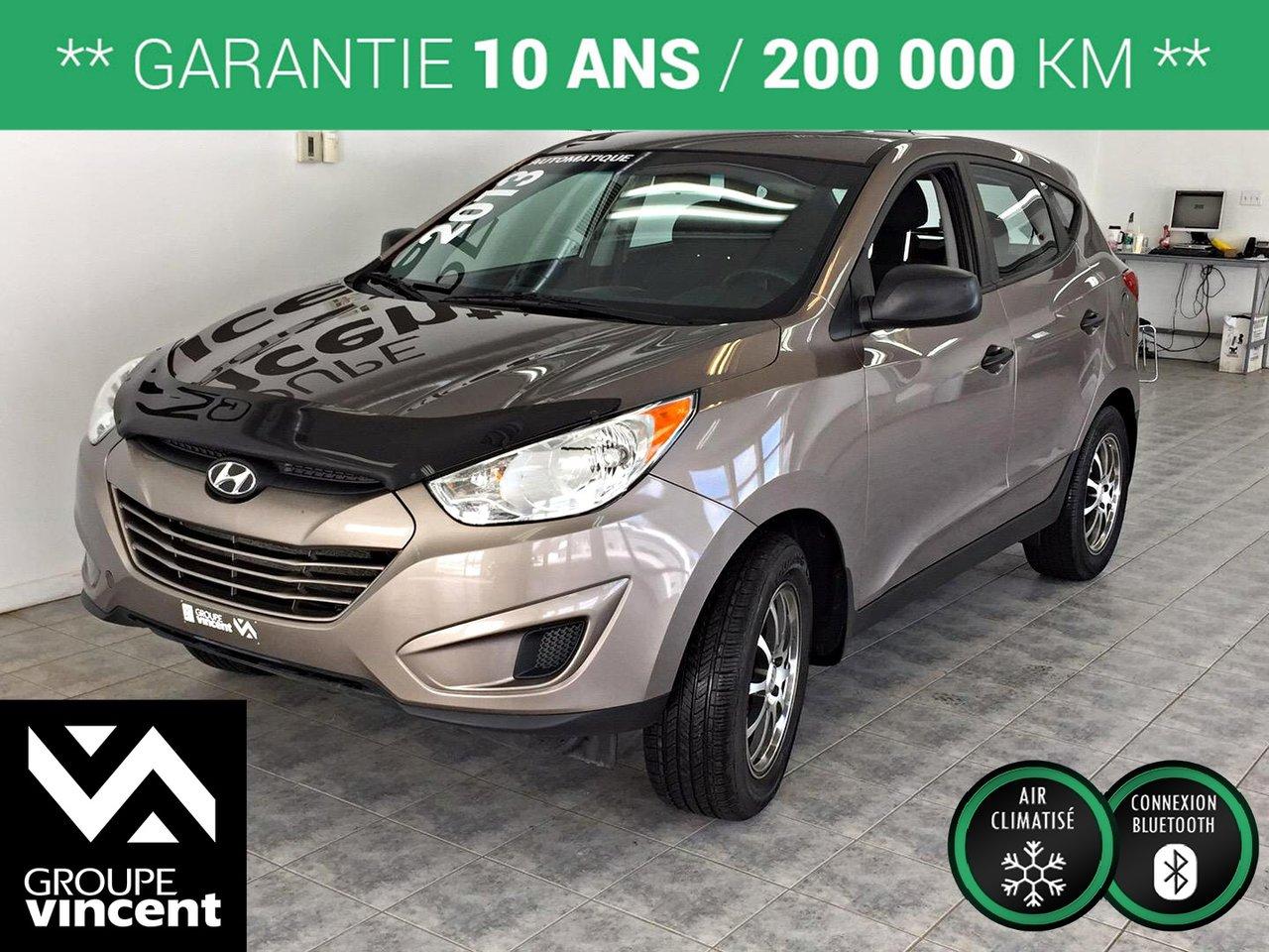 <a href=https://www.autoaubaine.com/Hyundai-Tucson-c7025740.html>https://www.autoaubaine.com/Hyundai-Tucson-c7025740.html</a>

Hyundai Tucson GL **BLUETOOTH/ MAGS/ GROUPE ?LECTRIQUE** Spacieux et ?conomique. 2013Régulateur de vitesse, Essuie-glaces intermittents, Anti-démarreur, Freins ABS, Contrôle de stabilité, Lecteur CD, Lecteur MP3, Vitres électriques, Air climatisé, Lampes de lecture arrière, Tapis protecteurs, Rétroviseur électrique, Direction assistée, Télédéverrouillage, Rétroviseurs chauffants, Sièges tissu, Freins à disque, Rétroviseurs électriques, Jantes en alliage, Antipatinage, Verrous de sécurité pour enfants, Sièges baquets, Climatisation