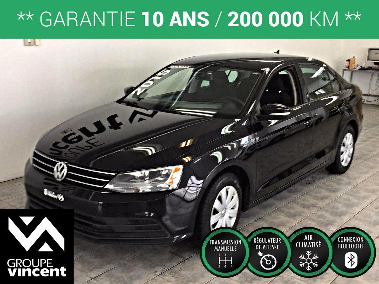 Used 2015 Volkswagen Jetta Trendline+ Grp for sale in Shawinigan, QC