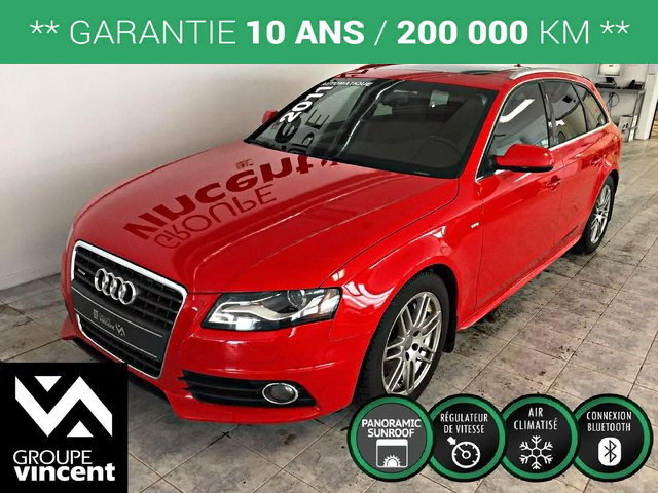 Used 2011 Audi A4 2.0t S Line Gar for sale in Shawinigan, QC
