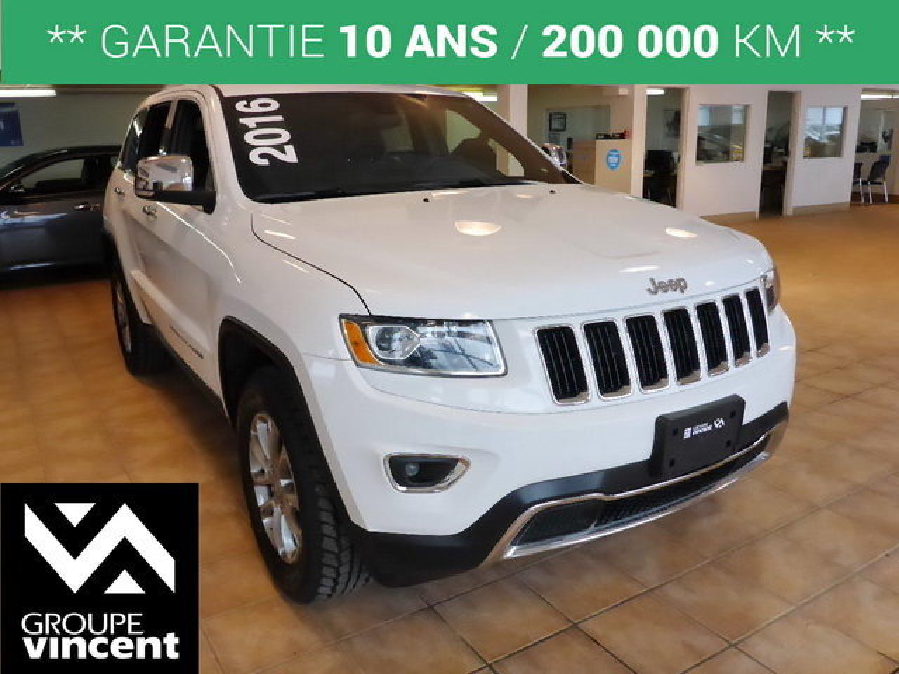 Used 2016 Jeep Grand Cherokee Limited Gar for sale in Shawinigan, QC