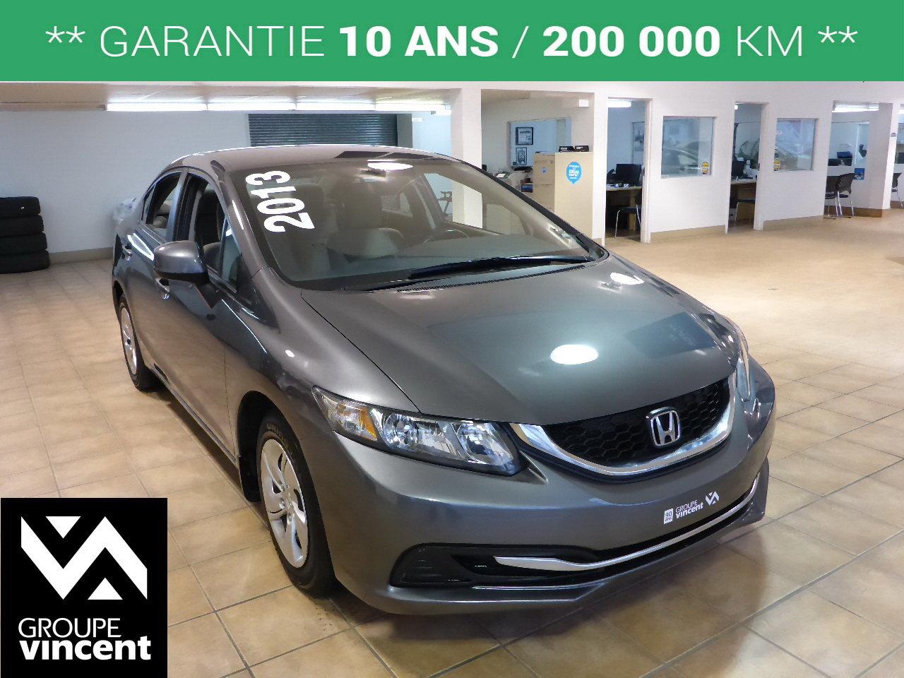 Used 2013 Honda Civic Lx A/c for sale in Shawinigan, QC