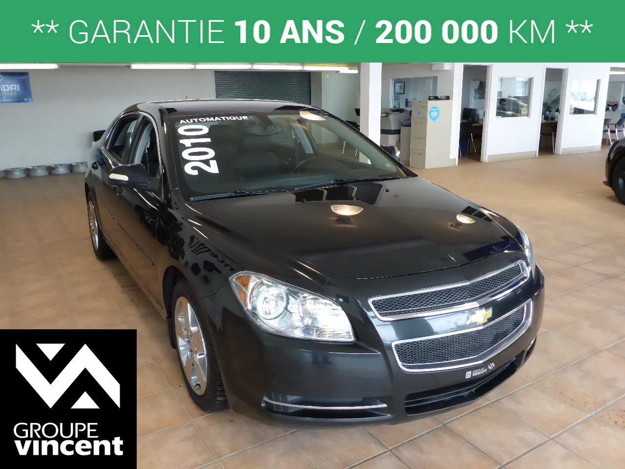 Used 2010 Chevrolet Malibu Lt Platinum Gar. 10 for sale in Shawinigan, QC
