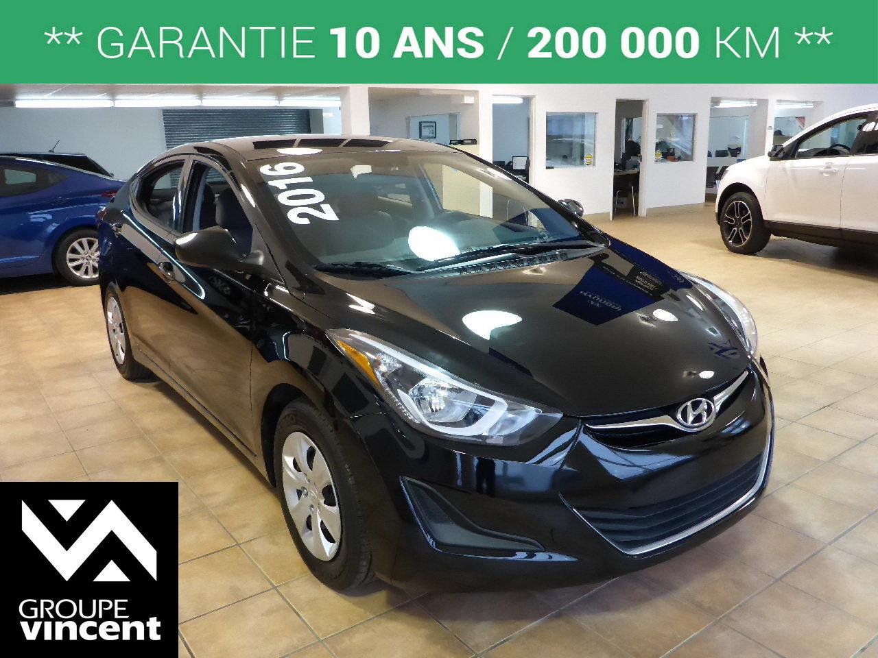 <a href=https://www.autoaubaine.com/Hyundai-Elantra-c6953295.html>https://www.autoaubaine.com/Hyundai-Elantra-c6953295.html</a>

Hyundai Elantra GL**GARANTIE 10ANS** Fiable et ?conomique ! 2016Essuie-glaces intermittents, Anti-démarreur, Freins ABS, Contrôle de stabilité, Coussin gonflable conducteur, Coussins gonflables latéraux, Lecteur CD, Lecteur MP3, 6 Haut-parleurs, Portes électriques, Tachymètre, Vitres électriques, Air climatisé, Sièges arrières rabattables, Volant ajustable, Tapis protecteurs, Ordinateur de bord, Radio AM/FM, Rétroviseur électrique, Direction assistée, Rétroviseurs chauffants, Banquette arrière divisé, Coussins gonflables arrière pour la tête, Sièges tissu, Freins à disque, Rétroviseurs électriques, Antipatinage, Verrous de sécurité pour enfants, Sièges baquets, Prise Auxiliaire, Port USB