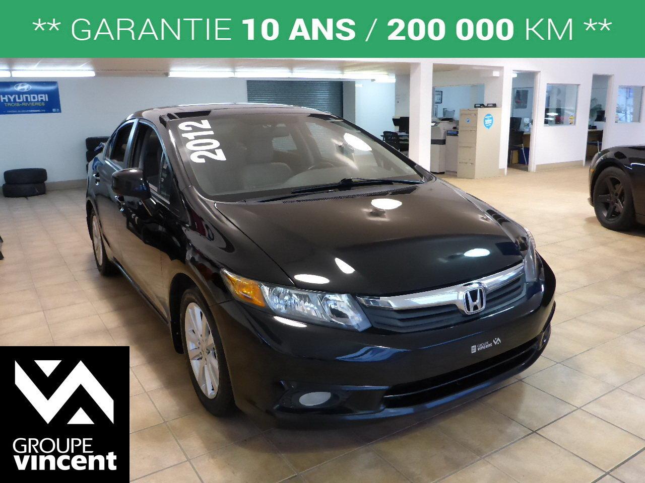 Used 2012 Honda Civic EX-L for sale in Shawinigan, QC