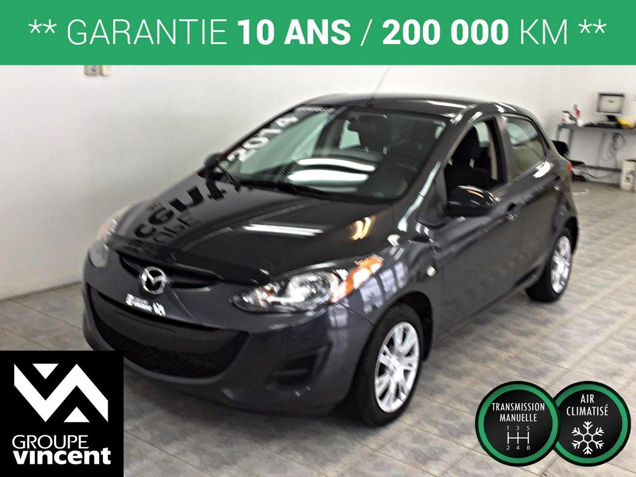 Used 2014 Mazda 2 Gx Gar. 10 Ans for sale in Shawinigan, QC