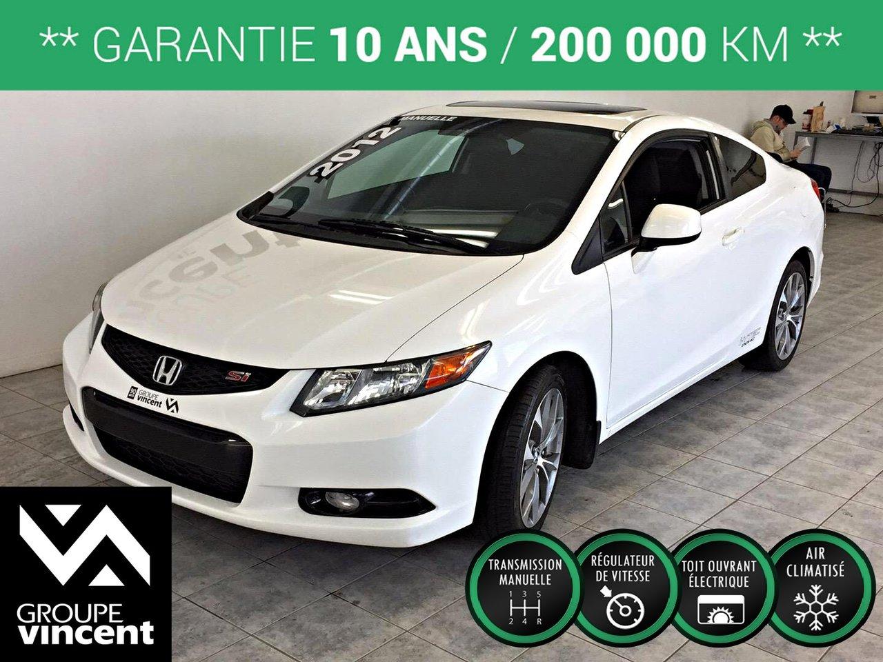 Used 2012 Honda Civic Si / Navigation for sale in Shawinigan, QC
