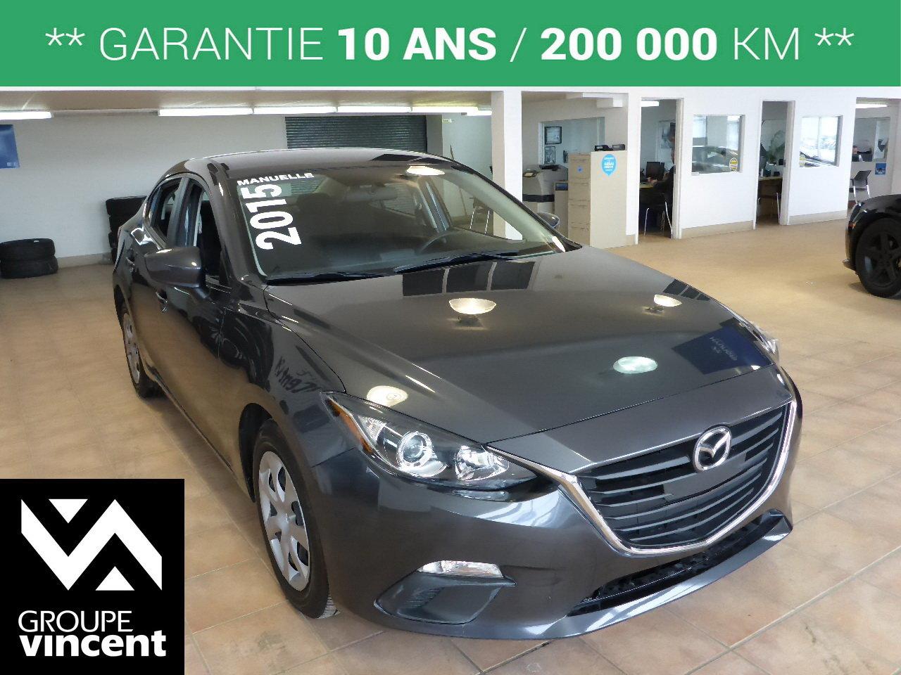 Used 2015 Mazda 3 Gx Gar. for sale in Shawinigan, QC