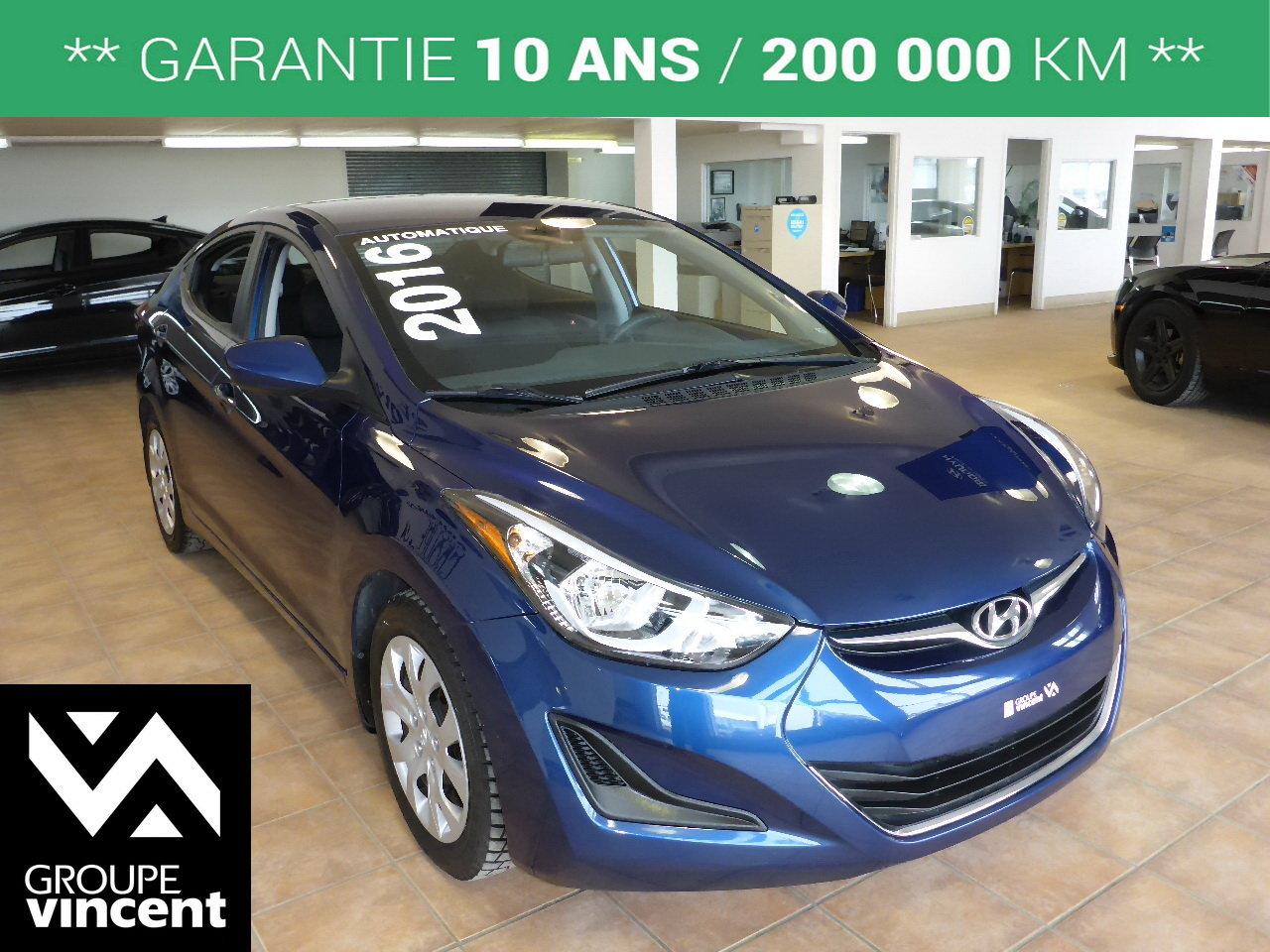 Used 2016 Hyundai Elantra Gl Gar. for sale in Shawinigan, QC