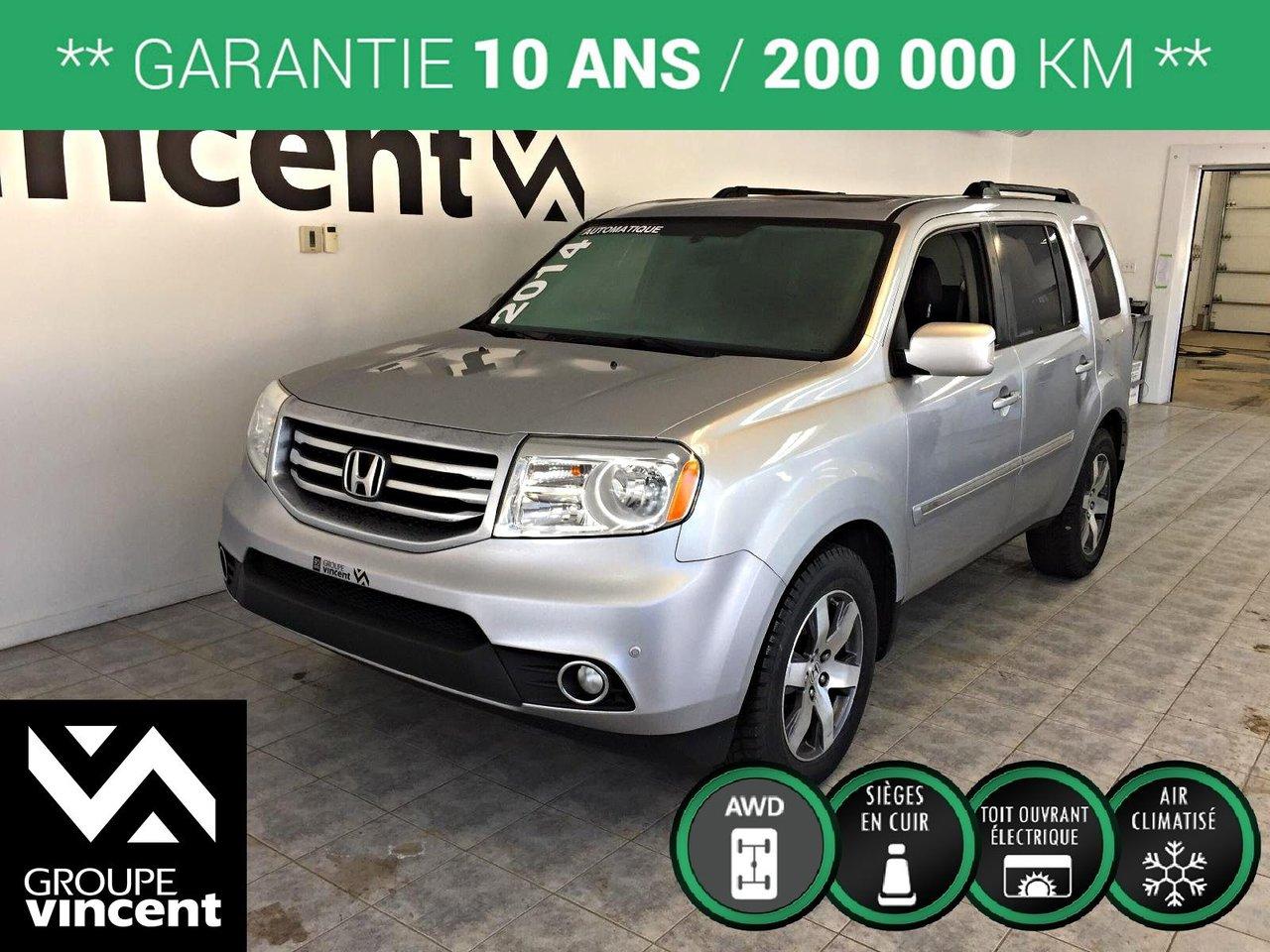 Used 2014 Honda Pilot Touring Cuir/ Dvd for sale in Shawinigan, QC