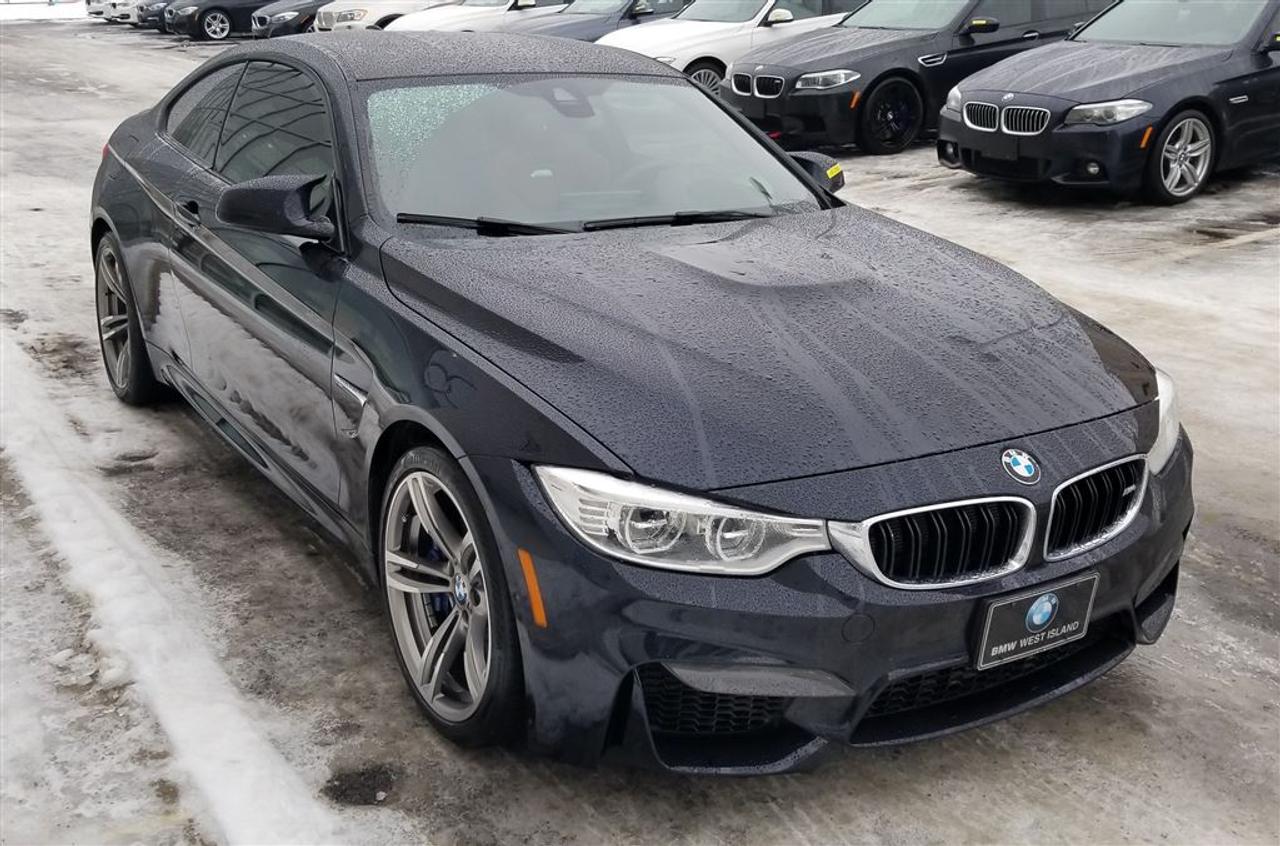 <a href=https://www.bmwwestisland.com/occasion/BMW-M-2016.html>https://www.bmwwestisland.com/occasion/BMW-M-2016.html</a>

M4 COUPE AZURITE BLACK METALLIC ON SAKHIR ORANGE FULL MERINO LEATHER HEATED SPORT SEATS, HEATED STEERING WHEEL, COMFORT ACCESS, NAVIGATION, HEADS UP DISPLAY, REAR VIEW CAMERA WITH TOP VIEW, PARKING SENSORS, CARBON FIBRE ROOF, 19 ALLOY M SPORT WHEELS, BLIND SPOT DETECTION, DRIVERS ASSISTANCE, ADAPTIVE LED HEADLIGHTS, AUTOMATIC DUAL ZONE CLIMATE CONTROL, AUTOMATIC RAIN SENSING WIPERS...BMW West Island à Montréal (Dorval) offre une grande sélection de véhicules doccasion BMW Série Certifiée En faisant affaire avec BMW West Island, vous choisissez de vrais professionnels capables de vous faire profiter dun service impeccable Nous vous assurons de faire tous les efforts nécessaires pour sassurer que lachat de de votre véhicule doccasion se déroule en toute simplicité, sans surprises, le tout dans une atmosphère agréable. Votre achat dun véhicule haut de gamme chez BMW West Island sera une expérience inoubliable. Notre équipe dynamique et courtoise est à votre disposition pour répondre à toutes vos questions sur nos véhicules usagés. Nous ferons un devoir de vous guider pour faire le meilleur choix afin de répondre à vos attentes et votre budget. BMW West Island in Dorval offers a large selection of Pre-Owned BMW Certified Series When doing business with BMW West Island, you chose true professionals able to make you enjoy superior, quality and impeccable service, along with a large inventory of used quality cars for sale. We have at heart to make your buying experience with us unforgettable. That is why we make every effort to ensure that the purchase of your Pre-Owned vehicle takes place in complete simplicity, with no surprises, all in a very friendly atmosphere. Our friendly and courteous team is at your bdisposal to respond to all questions you may have about any of our Pre-Owned vehicles, and guide you to make the best choice which will meet your expectations and your budget. BMW West Island is set to exceed your grandest expectations.BMW West Island : Une classe à part! / BMW West Island : In a class of its own!certified seriesBMW West Island à Montréal (Dorval) offre une grande sélection de véhicules doccasion BMW Série Certifiée En faisant affaire avec BMW West Island, vous choisissez de vrais professionnels capables de vous faire profiter dun service impeccable Nous vous assurons de faire tous les efforts nécessaires pour sassurer que lachat de de votre véhicule doccasion se déroule en toute simplicité, sans surprises, le tout dans une atmosphère agréable. Votre achat dun véhicule haut de gamme chez BMW West Island sera une expérience inoubliable. Notre équipe dynamique et courtoise est à votre disposition pour répondre à toutes vos questions sur nos véhicules usagés. Nous ferons un devoir de vous guider pour faire le meilleur choix afin de répondre à vos attentes et votre budget. BMW West Island in Dorval offers a large selection of Pre-Owned BMW Certified Series When doing business with BMW West Island, you chose true professionals able to make you enjoy superior, quality and impeccable service, along with a large inventory of used quality cars for sale. We have at heart to make your buying experience with us unforgettable. That is why we make every effort to ensure that the purchase of your Pre-Owned vehicle takes place in complete simplicity, with no surprises, all in a very friendly atmosphere. Our friendly and courteous team is at your disposal to respond to all questions you may have about any of our Pre-Owned vehicles, and guide you to make the best choice which will meet your expectations and your budget. BMW West Island is set to exceed your grandest expectations.BMW West Island : Une classe à part! / BMW West Island : In a class of its own!