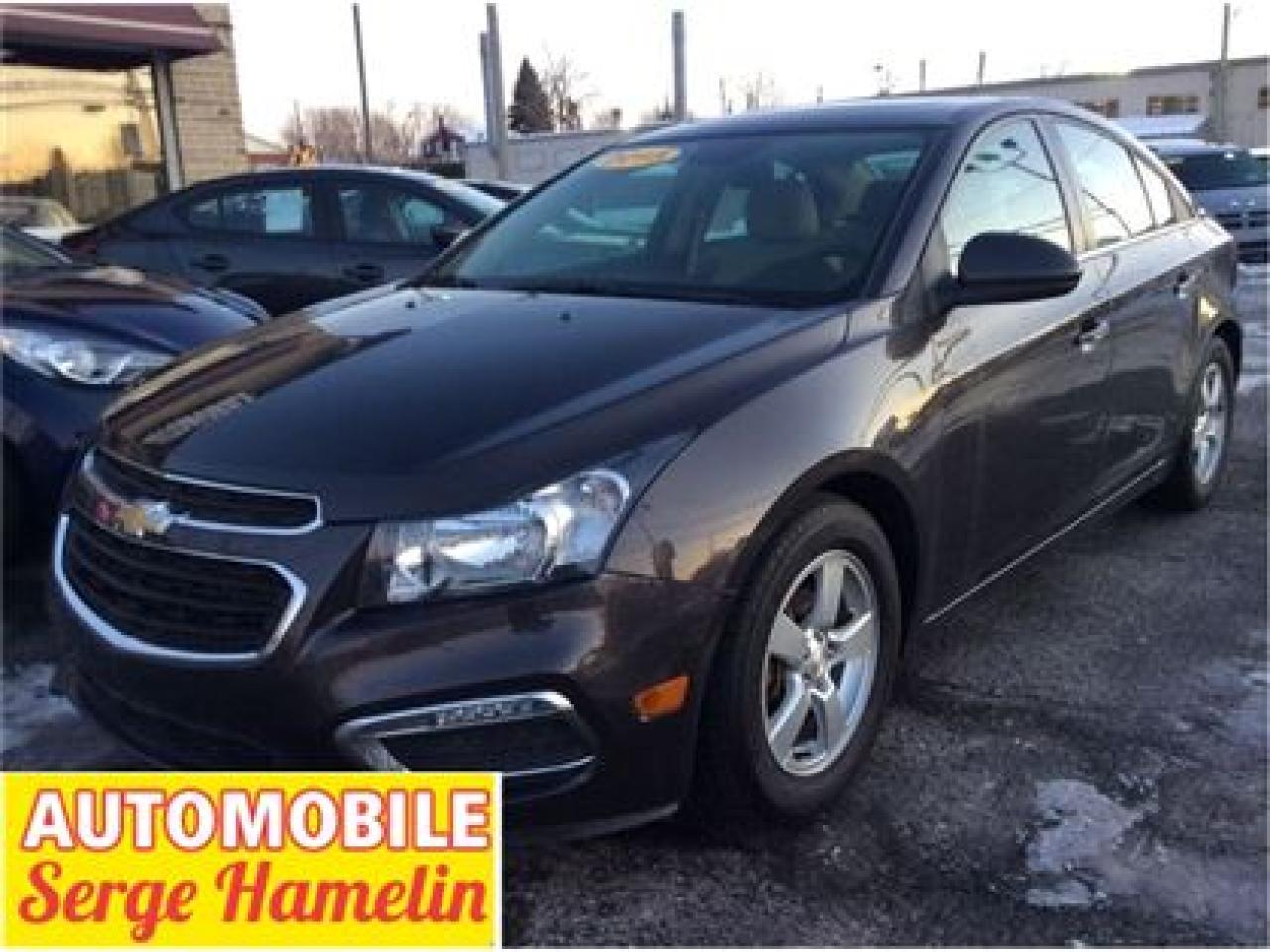 Used 2015 Chevrolet Cruze Lt T.ouvrant Cuir for sale in Châteauguay, QC