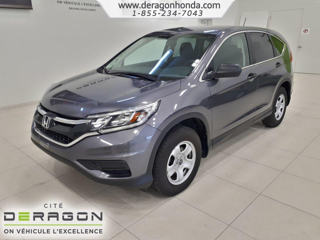 Used 2016 Honda CR-V Lx+caméra De for sale in Cowansville, QC