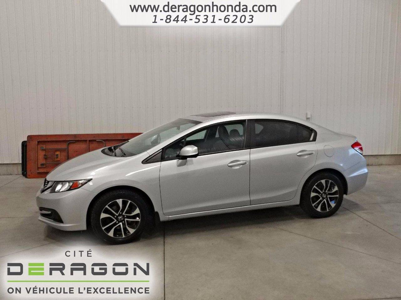 Used 2013 Honda Civic Ex-T.ouvrant for sale in Cowansville, QC