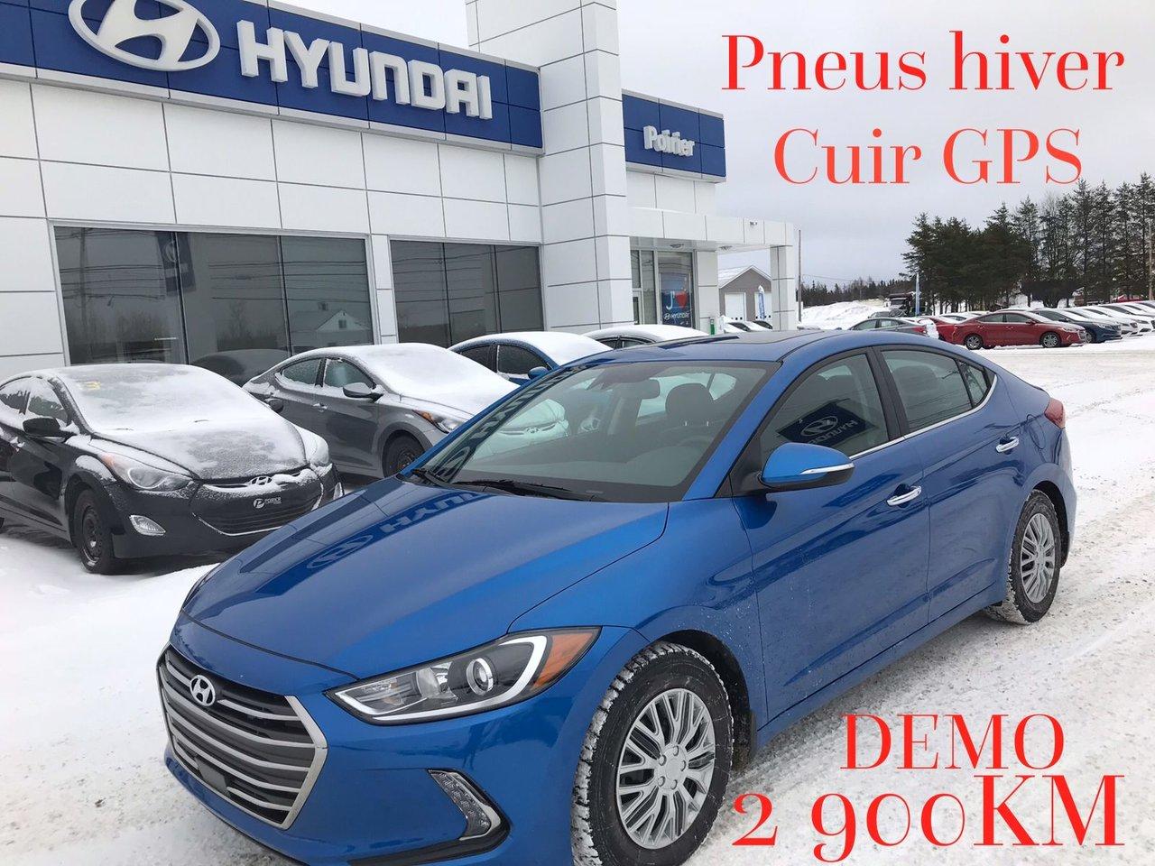 Used 2017 Hyundai Elantra Ltd Se Cuir Toit for sale in Val-D'or, QC