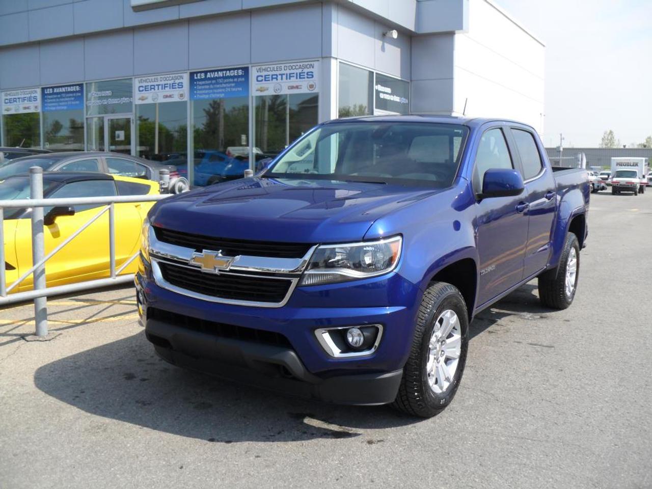 <a href=https://www.boisvertchevrolet.com/occasion/Chevrolet-Colorado-2016.html>https://www.boisvertchevrolet.com/occasion/Chevrolet-Colorado-2016.html</a>

DEMAREUR A DISTANCE,DESEMBUEUR ELECTRIQUE  LUNETTE ARRIERE,MYLINK ECRAN TACTILE DE 8PO,ROUE 18PO,ACCES SANS FIL 4G LTE ONSTAR,REGULATEUR DE VITESSE,COMMANDE AUDIO AU VOLANT,GROUPE REMORQUAGE SERVICE DUR,PHARES ANTIBROUILLARDS