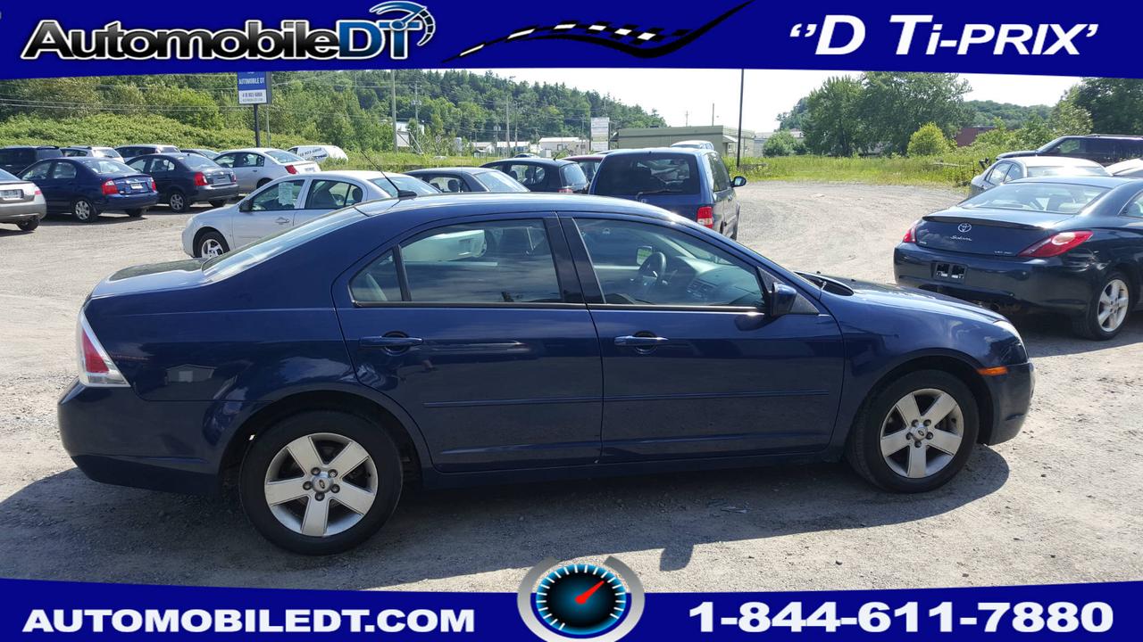 <a href=https://www.autoaubaine.com/Ford-Fusion-c6579386.html>https://www.autoaubaine.com/Ford-Fusion-c6579386.html</a>

Ford Fusion 2007 Automatique avec Seulement 129450KM Toutes équipée ancien proprio 50ans  Millage certifié tous les papiers a lappuie! Listé a 7000$

Garantie 1mois/1700KM Groupes Motopropulseur! Possibilité dune garantie de 1 an 15000km sur groupes motopropulseur !

***Venez nous rencontrer!!Plus de 50 véhicules à bas prix, nous nous spécialisons dans les moins de 5 000$. Situé à cinq minutes du pont de Québec, 1767 boulevard Guillaume-Couture à Saint-Romuald,Qc G6W 3P3. Nous sommes reconnus pour notre services après vente IMPECCABLE. 

Financement Accord D Accepté 36 mois 31$ par semaine Taxe et Transit inclus 0 COMPTANT Membre AMVOQ *** 7 jours 1-855-886-3602 ***  418-903-6868  Pour voir notre inventaire www.autoaubaine.com/Automobile-DT---Vendu-r2056.html Chez Automobile DT Toujours D Ti-prix!!!!