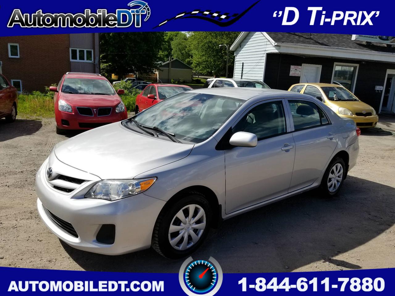 <a href=https://www.autoaubaine.com/Toyota-Corolla-c6847177.html>https://www.autoaubaine.com/Toyota-Corolla-c6847177.html</a>

Toyota Corolla CE 2011 AUTOMATIQUE  avec A/C très fiable et ultra économique 1.8L  Carrosserie très propre Listé à 10100$ pour Seulement 7995$ SEULEMENT105700KM WOW
 
Garantie 1 mois/1700Km Groupes Motopropulseur! Possibilité dune garantie de 1 an 15000km sur groupes motopropulseur *Venez nous rencontrer!Plus de 30 véhicules à D Ti-prix, nous nous spécialisons dans les moins de 5 000$. Situé à cinq minutes du pont de Québec, 1767 boulevard Guillaume-Couture à Saint-Romuald,Qc G6W 3P3. Nous sommes reconnus pour notre services après vente IMPECCABLE.  Financement Facile avec taux avantageux!

Membre AMVOQ * 7 jours  1-855-886-3602 *418-903-6868 Pour voir notre inventaire AutomobileDT.com Chez Automobile DT Toujours D Ti-prix!!