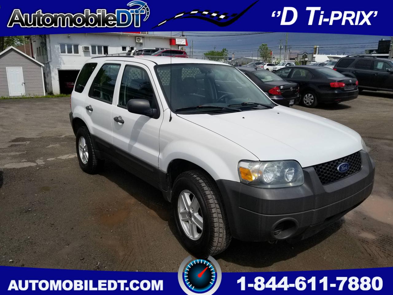 <a href=https://www.autoaubaine.com/Ford-Escape-c6834945.html>https://www.autoaubaine.com/Ford-Escape-c6834945.html</a>

Ford Escape 2007 Automatique 4X4 Carrosserie très très propre toutes équipées! 3888$ Possibilité dune garantie de 1 an 15000km sur groupes motopropulseur 

VISA,MASTER ET INTÉRAC ACCEPTÉ Plusieur autres utilitaire de disponible!!Ont reprend votre véhicules déchange passez nous la montrer pour une évaluation gratuit! ***Venez nous rencontrer! Plus de 50 véhicules à D Ti- prix, nous nous spécialisons dans les moins de 5 000$. Situé à cinq minutes du pont de Québec, 1767 boulevard Guillaume-Couture à Saint-Romuald,Qc G6W 3P3. Nous sommes reconnus pour notre services après vente IMPECCABLE 

Financement Accord D Accepté 36 mois 34$ par semaine Taxe et Transit inclus 0 COMPTANT *** 7 jours 1-855-886-3602 ***
Pour voir notre inventaire AutomobileDT. com Chez Automobile DT Toujours D Ti-prix!!!! Membre Amvoq!