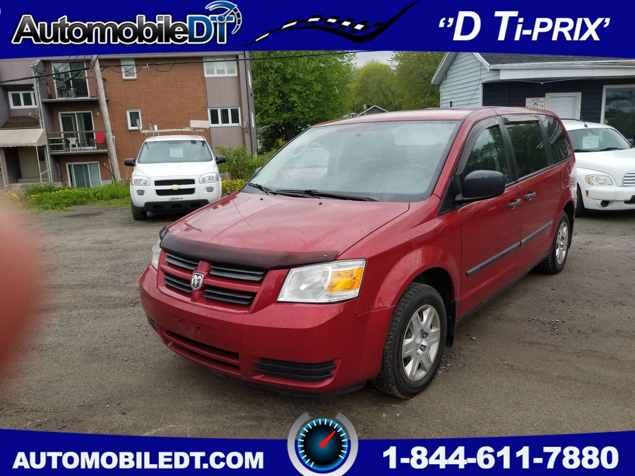 <a href=https://www.autoaubaine.com/Dodge-Grand Caravan-c6833891.html>https://www.autoaubaine.com/Dodge-Grand Caravan-c6833891.html</a>

Dodge Grand Caravan Stow N GO Sièges arrière Full avec DVD Avec Seulement 138100Km  7988$ Très beau look rouge et carrosserie très propre! FREINS ET DISQUES NEUF! Millage certifié! Liste 9000$

 Garantie 1mois/1700KM Groupes Motopropulseur!Possibilité dune garantie de 1 an 15000km sur groupes motopropulseur. 

Ont reprend votre véhicule déchange passez nous le montrer pour une évaluation gratuit!*Venez nous rencontrer!Plus de 30 véhicules à bas prix, nous nous spécialisons dans les moins de 5 000$. Situé à cinq minutes du pont de Québec, 1767 boulevard Guillaume-Couture à Saint-Romuald,Qc G6W 5M6.

 Nous sommes reconnus pour notre services après vente IMPECCABLE.  Membre AMVOQ * 7 jours 1-855-886-3602 *418-903-6868 Pour voir notre inventaire AutomobileDT.com Chez Automobile DT Toujours D Ti-prix!!