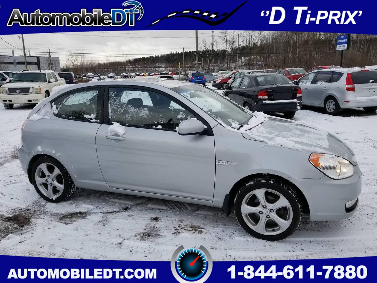 <a href=https://www.autoaubaine.com/Hyundai-Accent-c6981513.html>https://www.autoaubaine.com/Hyundai-Accent-c6981513.html</a>

Hyundai Accent 2011 Manuelle Seulement 70621KM Wow ,mags,toit ouvrant +++ 4 roues dhiver monter sur rimes en excellente condition! ect ...en excellente condition très propre millage certifié Mme proprio tous les papiers a lappuie! Listé à 6600$ pour 4488$ ULTRA ÉCONO 1.6L

Garantie 1 mois/1700Km Groupes Motopropulseur et Possibilité dune garantie de 1 an 15000km sur groupes motopropulseur! 

VISA,MASTER ET INTÉRAC ACCEPTÉ.Financement à partir de 4.99% avec différente institution 1er 2ième et troisième chance au crédit! Ont reprend votre véhicules déchange passez nous la montrer pour une évaluation gratuit!

 ***Venez nous rencontrer! Plus de 30 véhicules à D Ti- prix, nous nous spécialisons dans les moins de 5 000$. Situé à cinq minutes du pont de Québec, 1767 boulevard Guillaume-Couture à Saint-Romuald,Qc G6W 3P3. 

Nous sommes reconnus pour notre services après vente IMPECCABLE *** 7 jours 1-855-886-3602 ***418-903-6868

Pour voir notre inventaire AutomobileDT.com Chez Automobile DT Toujours D Ti-prix!!!! Membre Amvoq!