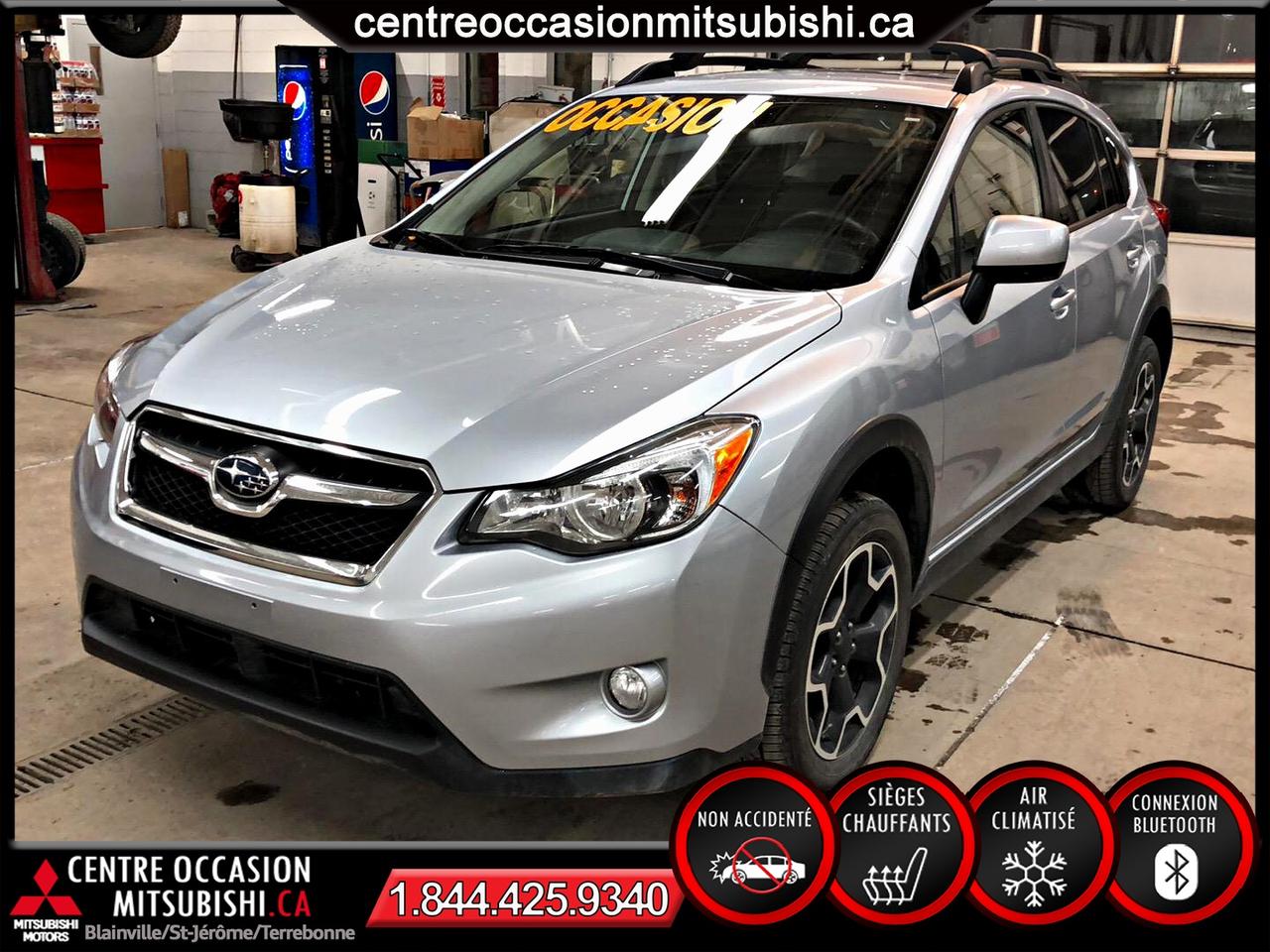 <a href=http://www.centreoccasionmitsubishi.ca/occasion/Subaru-XV_Crosstrek-2014.html>http://www.centreoccasionmitsubishi.ca/occasion/Subaru-XV_Crosstrek-2014.html</a>

*JAMAIS ACCIDENTÉ*  
DEMANDEZ: ALEXANDRE PRATT
(450)961-0000 POSTE 118

** AUTOMATIQUE, AIR CLIMATISÉ, REGULATEUR VITESSE, MAGS, BARRES DE TOIT,SIEGES CHAUFFANTS, BLUETOOTH ET BIEN PLUS**

CP= 0

Pourquoi acheter chez TERREBONNE Mitsubishi ?

- Carproof inclus sur tous les véhicules 
- Inspecté et reconditionné par nos techniciens certifiés selon les normes de Mitsubishi. 
- Kilométrage certifié 
- Première vidange dhuile gratuite  
- Garage mandataire de la SAAQ (nous immatriculons le véhicule en succursale) 
- Et bien plus encore 



------------ POUR QUESTIONS OU RENDEZ-VOUS ------------
Demandez ALEXANDRE PRATT 
(450) 961-0000 poste 118 
1888 466-9306  poste 118
apratt@terrebonnemitsubishi.ca
--------------------------------------------------------------------

Terrebonne Mitsubishi est votre concessionnaire Mitsubishi situé au 1095 Chemin Du Coteau à Terrebonne, Québec dans la région métropolitaine de Montréal au Québec, comprise de Terrebonne, Blainville, St-Eustache, Laval, Mirabel, St-Laurent, St-Léonard, Boucherville, Repentigny, Brossard, St-Hubert et Longueuil. Chez Terrebonne Mitsubishi, notre équipe est certifiée par Mitsubishi et a lexpertise et la connaissance pour vous offrir la meilleure expérience au niveau des ventes, services Mitsubishi et pièces Mitsubishi.


WWW.CENTREOCCASIONMITSUBISHI.CA
ALEXANDRE PRATT
(450) 961-0000 poste 118  MITSUBISHI OUTLANDER 2010 
DEMANDEZ: ALEXANDRE PRATT
(450)961-0000 POSTE 118