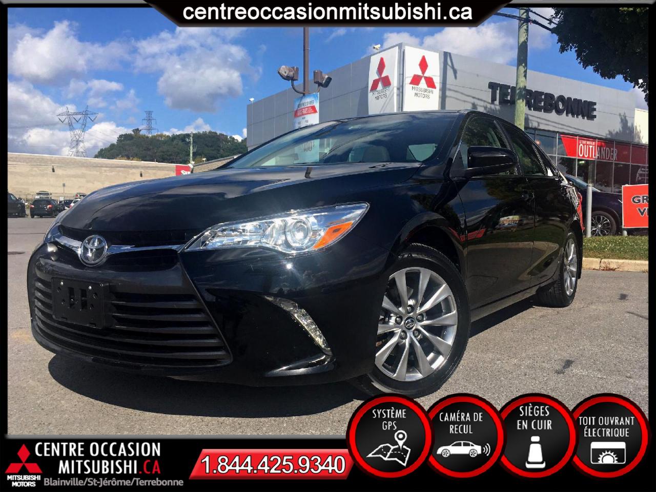 Used 2015 Toyota Camry XLE NAVIGATION/CUIR/TOIT *86$/sem* for sale in Terrebonne, QC
