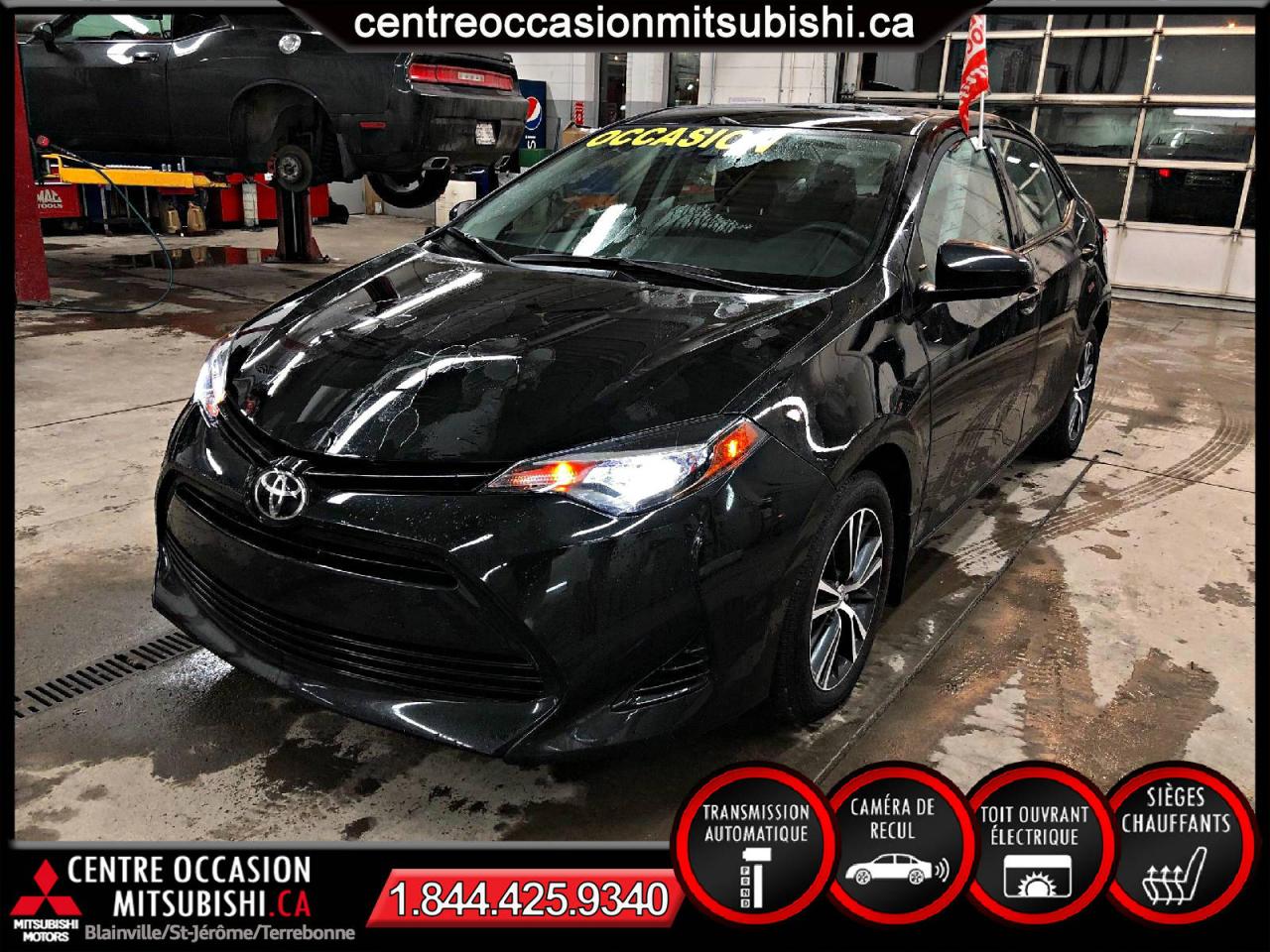 Used 2017 Toyota Corolla LE GROUPE AMÉLIORÉ + TOIT/MAGS/VOLANT CH for sale in Terrebonne, QC