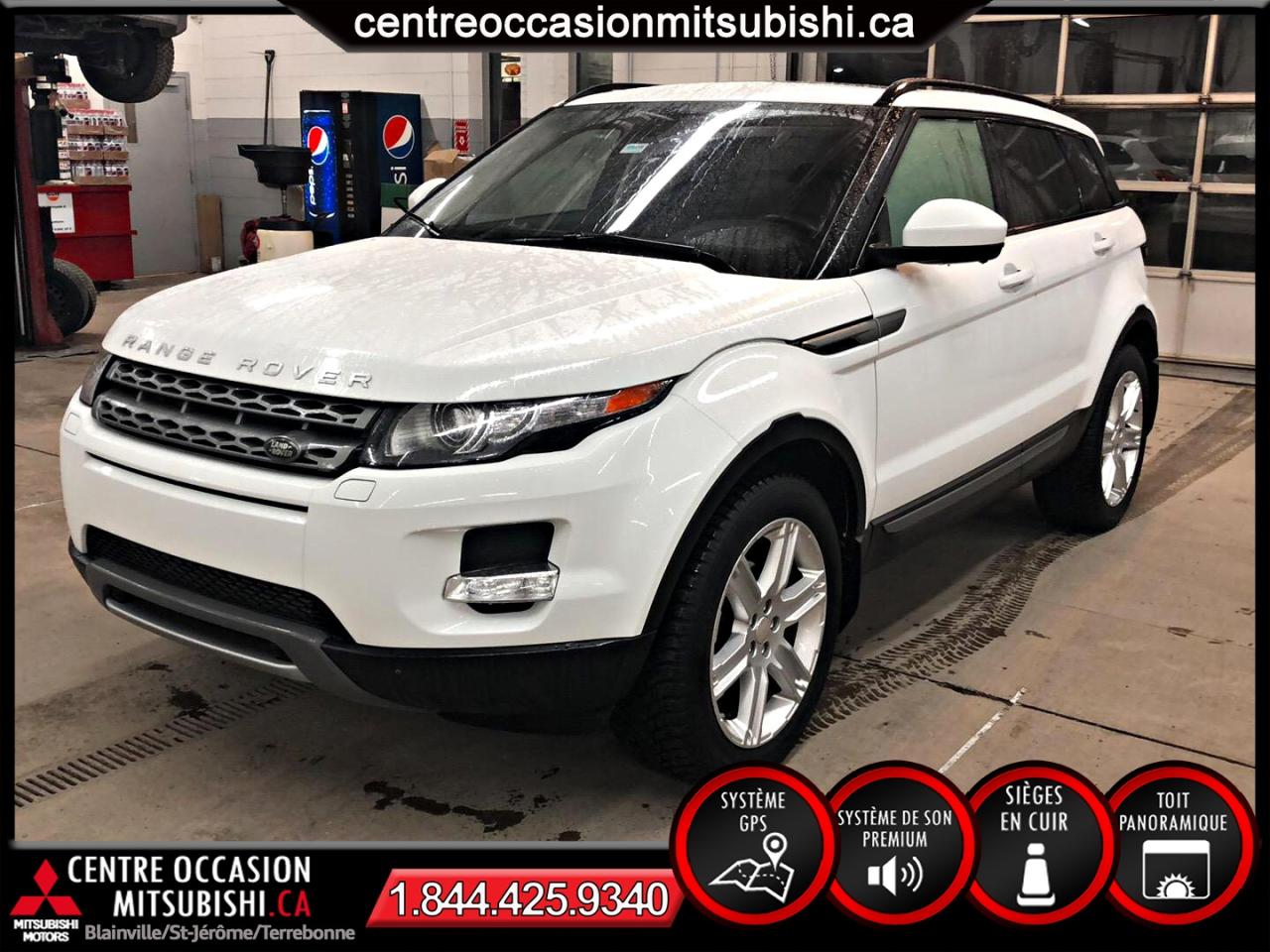 Used 2015 Land Rover Range Rover Evoque PURE PLUS CITY NAVIGATION/CUIR/PANORAMIQ for sale in Terrebonne, QC