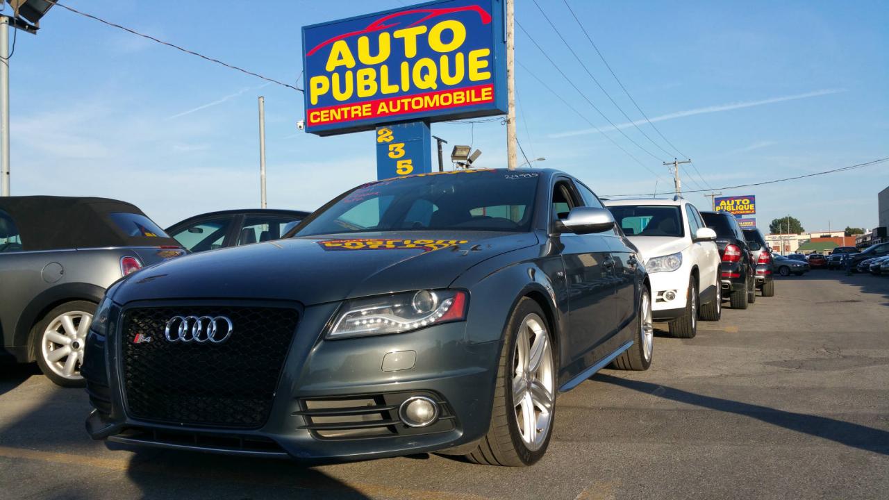 Used 2011 Audi S4 QUATTRO/CUIR/TOIT/NAV/AIR for sale in Mirabel, QC