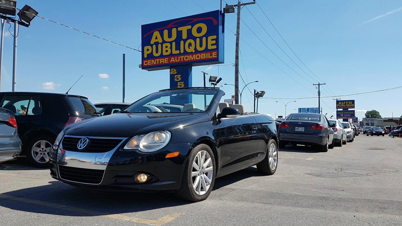 Used 2008 Volkswagen Eos HIGHLINE/DÉCAPOTABLE/GR ELEC/AIR/CUIR for sale in Mirabel, QC