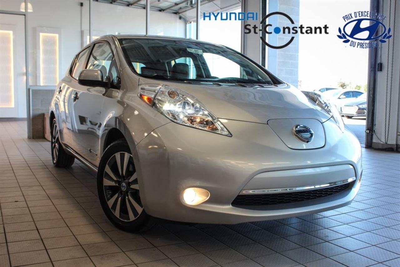 <a href=https://www.hyundaistconstant.com/occasion/Nissan-Leaf-2015.html>https://www.hyundaistconstant.com/occasion/Nissan-Leaf-2015.html</a>

PLUSIEURS CHOIX DE COULEURS ET DANNÉES, APPELEZ NOUS POUR RÉSERVER LA VOTRE DÈES MAINTENANT !!!        -- RABAIS GOUVERNEMENTAL DE 4 000$ TX IN POUR UN VEHICULE DOCCASION ELECTRIQUE DEJA APPLIQUER    -- GARANTIE 3 ANS/60000KM INCLUS    -- JAMAIS ACCIDENTE    -- BAS KILOMETRAGE     -- PRISE POUR LA CHARGE RAPIDE (QUICK CHARGE)    -- SYSTEME DE NAVIGATION ( GPS )    -- CAMERA DE RECUL    -- SYSTEME DASSISTANCE AU STATIONNEMENT / CAPTEUR DE MOUVEMENT    -- SYSTEME MAIN LIBRE ( BLUETOOTH ) + USB, AUXILIAIRE    -- SIEGES CHAUFFANTS EN CUIR AVANT/ARRIERE    -- VOLANT CHAUFFANT    -- AIR CLIMATISE ( A/C )    -- VITRES ELECTRIQUES    -- MIROIRS ELECTRIQUES    -- REGULATEUR DE VITESSE        -- ETAT DE LA BATTERIE 12/12    -- MAG 17    -- TRACTION AVANT    -- FINANCEMENT DISPONIBLE    *** LA FONCTION CARWING NE FONCTIONNE PAS SUR NOS UNITÉS ****    *** OUVERT DU LUNDI AU SAMEDI ***    ***Frais de 399$ sapplique***    *** Le prix indiqué est conditionnel au financement, minimum 6 mois ***      MANY CHOICES OF COLORS AND YEARS, GIVE US A CALL NOW TO RESERVE YOURS !!!        -- GOVERNMENT DISCOUNT OF $4,000 TX IN FOR A USED ELECTRIC CAR APPLIED    -- 3 YEARS / 60000KM WARRANTY INCLUDED    -- ACCIDENT FREE    -- LOW MILEAGE     -- QUICK CHARGE OUTLET    -- NAVIGATION SYSTEM ( GPS )    -- BACK UP CAMERA    -- PARKING ASSISTANCE SYSTEM / MOVEMENT SENSOR    -- SYSTEM HANDS FREE ( BLUETOOTH) + USB AND AUXILIARY    -- LEATHER HEATING SEATS FRONT/REAR    -- HEATED STEERING WHEEL    -- AIR CONDITIONING ( A/C )    -- ELECTRIC WINDOWS    -- ELECTRIC MIRRORS    -- CRUISE CONTROL        -- STATUS OF THE BATTERY 12/12    -- MAG 17    -- FRONT-WHEEL DRIVE    -- FINANCING AVAILABLE    *** THE CARWING FUNCTION DOES NOT WORK ON OUR UNITS ***    *** OPEN MONDAY TO SATURDAY ***    ***Fees of 399$ apply***    *** The price indicated is conditional on the financing, minimum 6 months ***      * Nous avons le plus grand inventaire Hyundai doccasion en Montérégie. Nous sommes ouverts du Lundi au Vendredi de 9h a 21H et le Samedi de 10h a 16h.        We have the largest used Hyundai inventory in Montérégie. We are open from Monday to Friday from 9am to 9pm and Saturday from 10am to 4pm.
