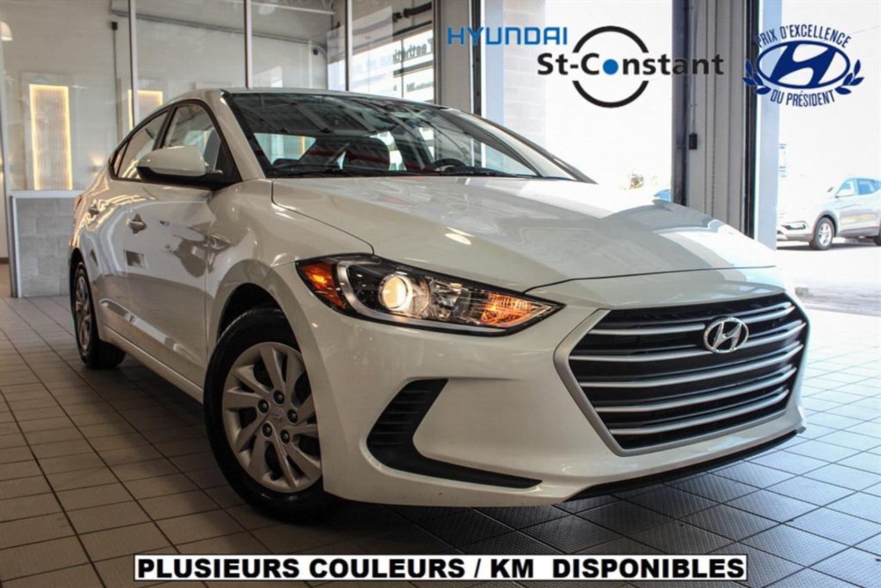 <a href=https://www.hyundaistconstant.com/occasion/Hyundai-Elantra-2018.html>https://www.hyundaistconstant.com/occasion/Hyundai-Elantra-2018.html</a>

PLUSIEURS ELANTRA LE DE DIFFERENTES COULEURS EN INVENTAIRE ( ARGENT, BLANC, BLEU, GRIS, ROUGE, NOIR), PLUSIEURS KILOMETRAGES DISPONIBLES, CERTAINS UNITES ENTRE 6 000 KM ET 7 000 KM, APPELEZ NOUS POUR RÉSERVER LA VOTRE DÈES MAINTENANT !!!    -- BAS KILOMETRAGE !!!  -- JAMAIS ACCIDENTEE  -- SYSTEME MAIN LIBRE ( BLUETOOTH ) + USB ET AUXILIAIRE  -- AIR CLIMATISE ( A/C )  -- SIEGES CHAUFFANTS  -- VITRES ELECTRIQUES  -- MIROIRS ELECTRIQUES    -- MOTEUR 2.0L  -- TRACTION AVANT  -- 56$/SEMAINE  -- FINANCEMENT DISPONIBLE  *** OUVERT DU LUNDI AU SAMEDI ***  ***Frais de 399$ sapplique***  *** Le prix indiqué est conditionnel au financement, minimum 6 mois ***    Nous avons le plus grand inventaire Hyundai doccasion en Montérégie. Nous sommes ouverts du Lundi au Vendredi de 9h a 21H et le Samedi de 10h a 16h.      MANY ELANTRA LE OF DIFFERENT COLORS IN INVENTORY (BLACK, BLUE, GREY, RED, SILVER, WHITE) MANY MILEAGE AVAILABLE, SOME UNITS BETWEEN 6 000 KM AND 7 000 KM, GIVE US A CALL NOW TO RESERVE YOURS !!!    -- LOW MILEAGE !!!  -- ACCIDENT FREE  -- SYSTEM HANDS FREE ( BLUETOOTH) + USB AND AUXILIARY  -- AIR CONDITIONING ( A/C )  -- HEATED SEATS  -- ELECTRIC WINDOWS  -- ELECTRIC MIRROR    -- 2.0L ENGINE  -- FRONT WHEEL DRIVE  -- 56$/WEEK  -- FINANCING AVAILABLE  *** OPEN MONDAY TO SATURDAY ***  ***Fees of 399$ apply***  *** The price indicated is conditional on the financing, minimum 6 months ***    We have the largest used Hyundai inventory in Montérégie. We are open from Monday to Friday from 9am to 9pm and Saturday from 10am to 4pm.