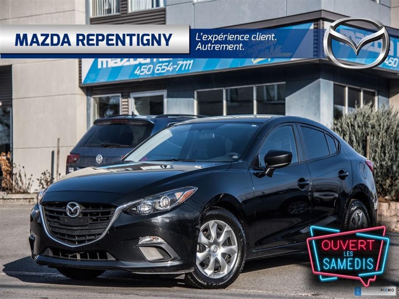 <a href=https://www.mazdarepentigny.com/occasion/Mazda-3-2015.html>https://www.mazdarepentigny.com/occasion/Mazda-3-2015.html</a>

air climatisé+bluetooth+groupe électrique tout équipé a voir !!!    MAINTENANT OUVERT LE SAMEDI !!! Mazda Repentigny: Votre concessionnaire de choix pour un véhicule neuf ou doccasion. Financement à partir de 0% pour un véhicule doccasion certifié. Financement 1-2-3e chance au crédit disponible. Meilleurs taux de lindustrie. Venez voir pourquoi nous sommes votre référence automobile. Faites un essai routier dès aujourdhui de votre prochain véhicule acheté chez Mazda Repentigny
