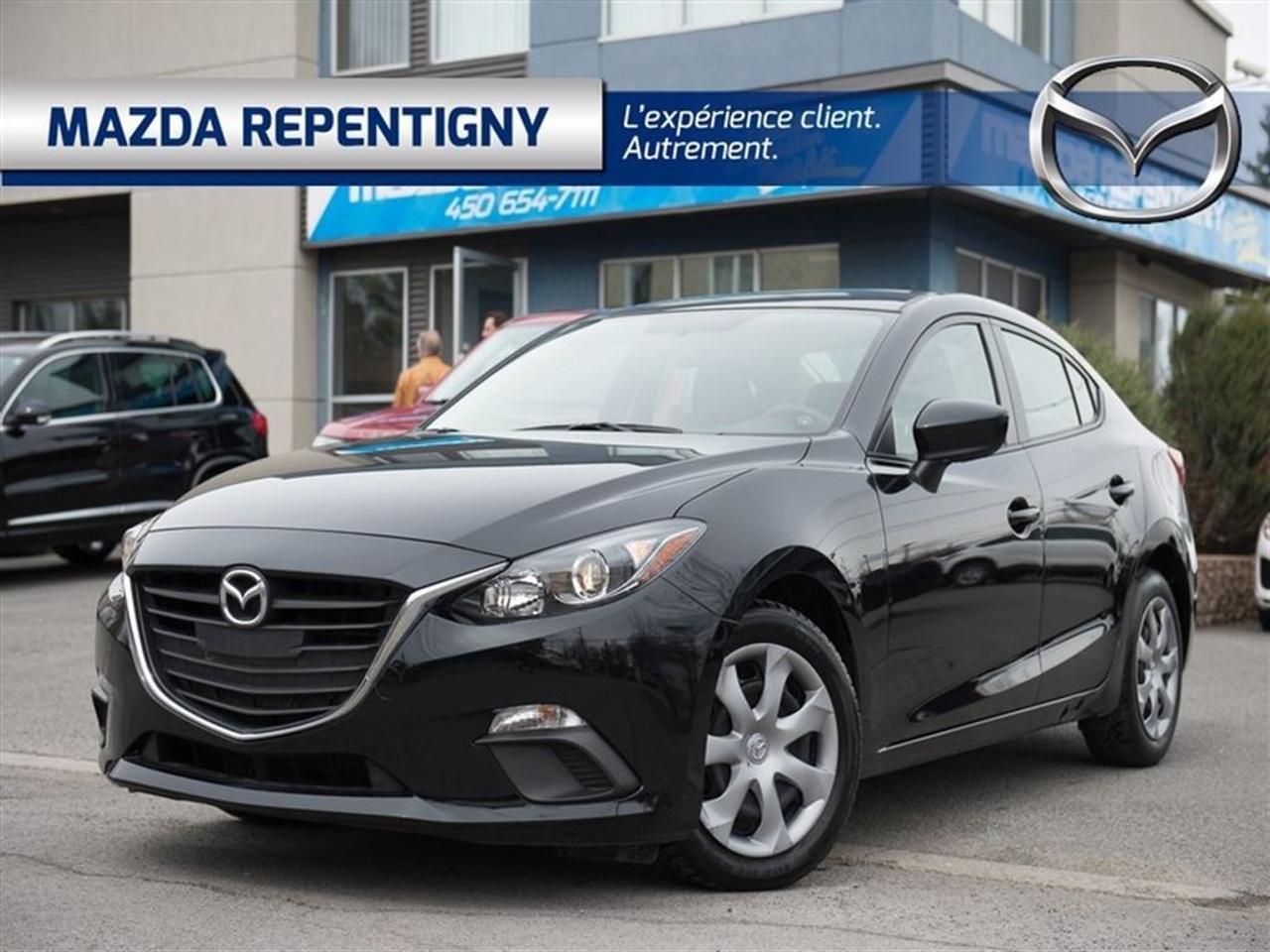 <a href=https://www.mazdarepentigny.com/occasion/Mazda-3-2014.html>https://www.mazdarepentigny.com/occasion/Mazda-3-2014.html</a>

air climatisé+bluetooth+groupe électrique tout équipé a voir !!!    MAINTENANT OUVERT LE SAMEDI !!! Mazda Repentigny: Votre concessionnaire de choix pour un véhicule neuf ou doccasion. Financement à partir de 0% pour un véhicule doccasion certifié. Financement 1-2-3e chance au crédit disponible. Meilleurs taux de lindustrie. Venez voir pourquoi nous sommes votre référence automobile. Faites un essai routier dès aujourdhui de votre prochain véhicule acheté chez Mazda Repentigny