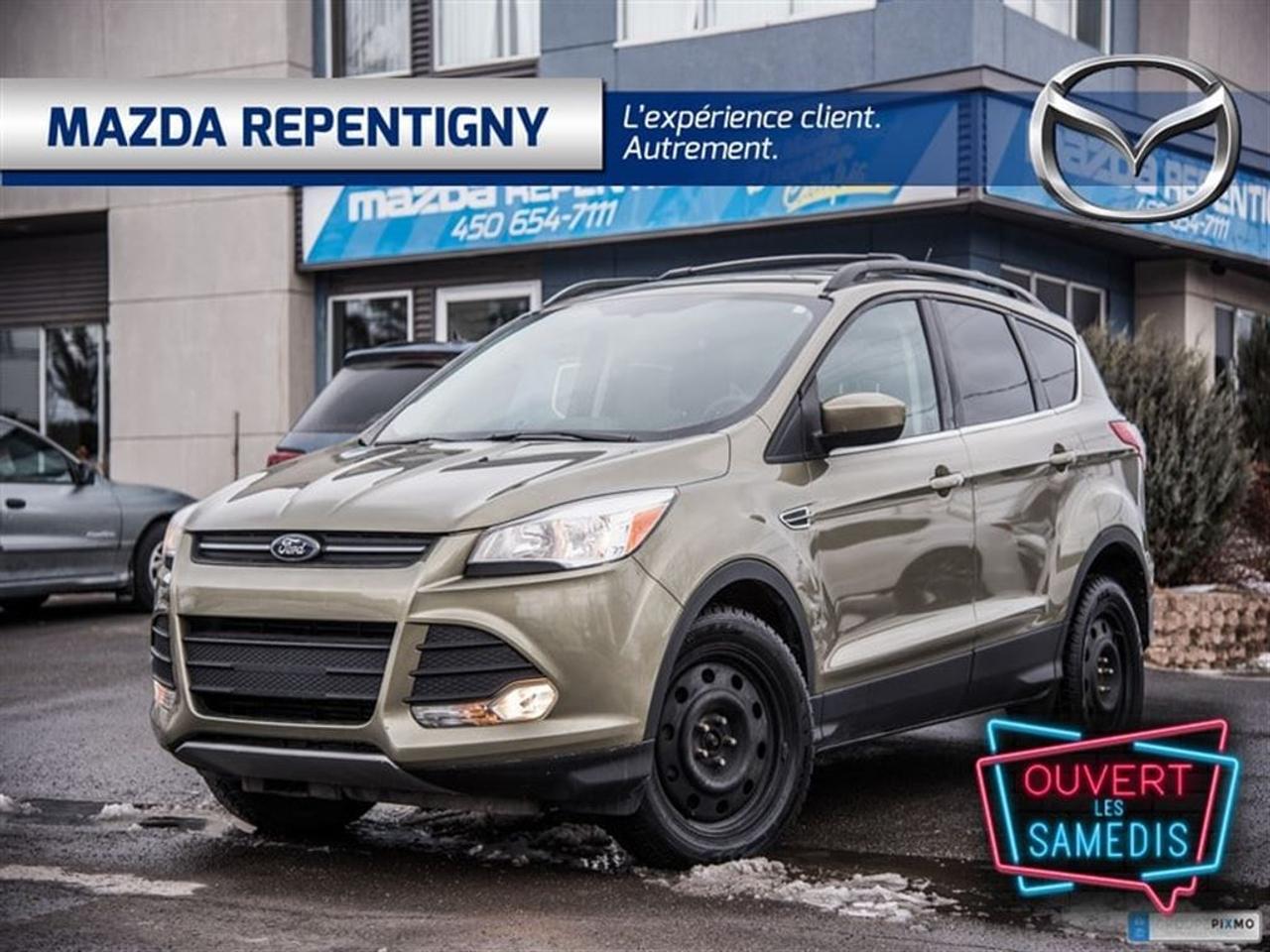 <a href=https://www.mazdarepentigny.com/occasion/Ford-Escape-2013.html>https://www.mazdarepentigny.com/occasion/Ford-Escape-2013.html</a>

Bluetooth+navigation+camera de recule+sièges chauffants+régulateur de vitesse+air climatisé+phares automatiques+essuie glace détecteur de pluie+mags et beaucoup plus a qui la chance !!!    MAINTENANT OUVERT LE SAMEDI !!! Mazda Repentigny: Votre concessionnaire de choix pour un véhicule neuf ou doccasion. Financement à partir de 0% pour un véhicule doccasion certifié. Financement 1-2-3e chance au crédit disponible. Meilleurs taux de lindustrie.     Venez voir pourquoi nous sommes votre référence automobile.     Faites un essai routier dès aujourdhui de votre prochain véhicule acheté chez Mazda Repentigny