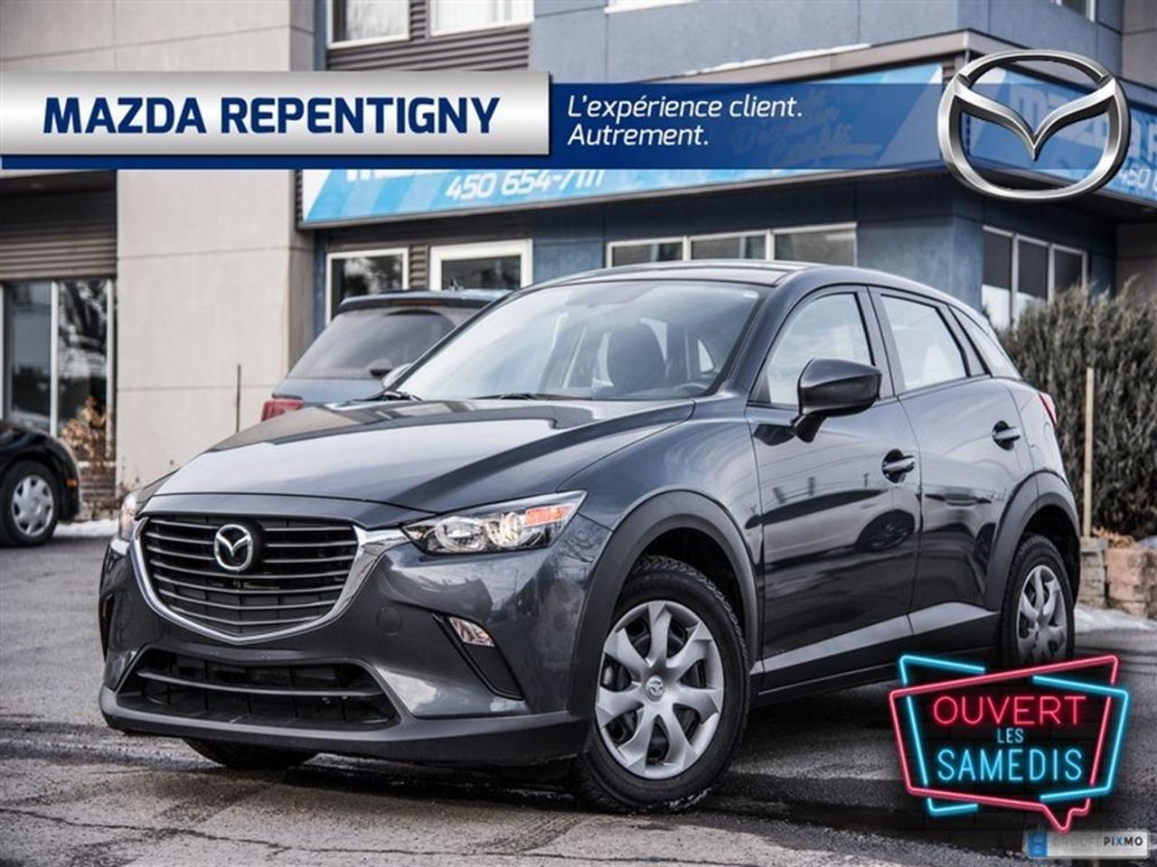 <a href=https://www.mazdarepentigny.com/occasion/Mazda-CX3-2016.html>https://www.mazdarepentigny.com/occasion/Mazda-CX3-2016.html</a>

garantie complète jusquau 23 juillet 2020 kilométrage illimité+air climatisé+bluetooth+groupe électrique tout équipé a voir !!!    MAINTENANT OUVERT LE SAMEDI !!! Mazda Repentigny: Votre concessionnaire de choix pour un véhicule neuf ou doccasion. Financement à partir de 0% pour un véhicule doccasion certifié. Financement 1-2-3e chance au crédit disponible. Meilleurs taux de lindustrie.     Venez voir pourquoi nous sommes votre référence automobile.     Faites un essai routier dès aujourdhui de votre prochain véhicule acheté chez Mazda Repentigny