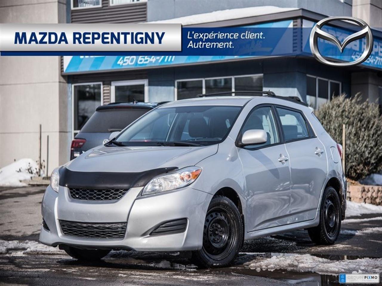 <a href=https://www.mazdarepentigny.com/occasion/Toyota-Matrix-2009.html>https://www.mazdarepentigny.com/occasion/Toyota-Matrix-2009.html</a>

PARFAITE CONDITION TOYOTA MATRIX MANUELLE AIR CLIM GROUPE ELEC DEJA SUR PNEUS HIVER BARRES DE TOIT PRIX 6495 $