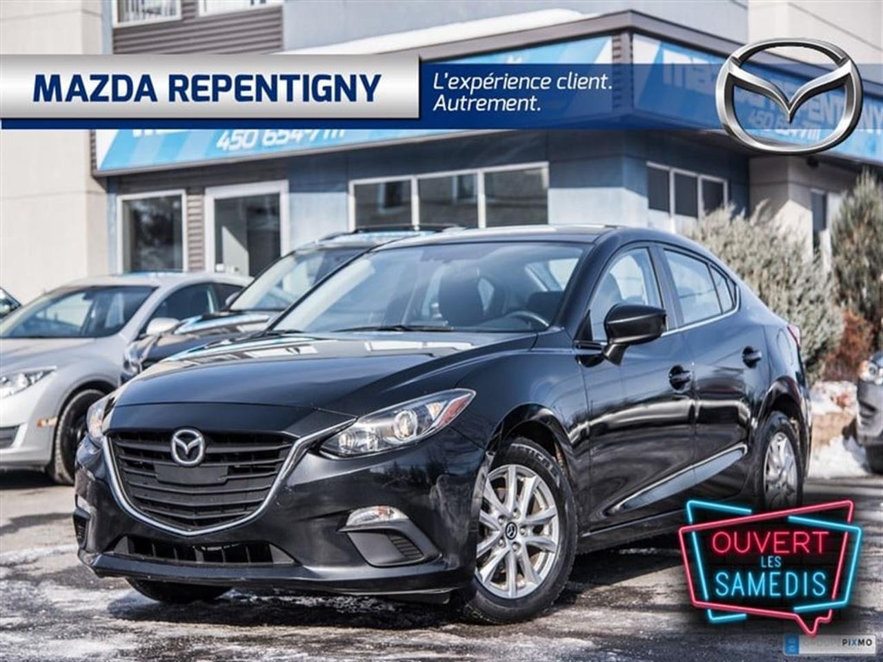 <a href=https://www.mazdarepentigny.com/occasion/Mazda-3-2014.html>https://www.mazdarepentigny.com/occasion/Mazda-3-2014.html</a>

Bluetooth+camera de recule+sièges chauffants+régulateur de vitesse+air climatisé+phares automatiques+essuie glace détecteur de pluie+mags et beaucoup plus a qui la chance !!!    MAINTENANT OUVERT LE SAMEDI !!! Mazda Repentigny: Votre concessionnaire de choix pour un véhicule neuf ou doccasion. Financement à partir de 0% pour un véhicule doccasion certifié. Financement 1-2-3e chance au crédit disponible. Meilleurs taux de lindustrie.     Venez voir pourquoi nous sommes votre référence automobile.     Faites un essai routier dès aujourdhui de votre prochain véhicule acheté chez Mazda Repentigny