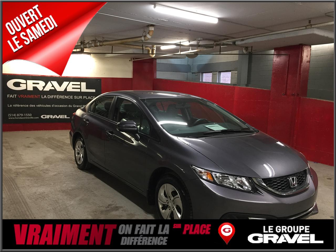 <a href=https://www.gravelhondacentreville.com/occasion/Honda-Civic-2014.html>https://www.gravelhondacentreville.com/occasion/Honda-Civic-2014.html</a>

JAMAIS ACCIDENTÉ! un seul propriétaire! BLUETOOTH - A/C - PORT AUXILIAIRE - SIEGE CHAUFFANT - LECTEUR CD - CONTROLE AUDIO AU VOLANT - VITRE ÉLECTRIQUE - PORTE ÉLECTRIQUE - MIROIR ÉLECTRIQUE ET CHAUFFANT *** nous avons la solution pour vous « 1ère, 2e, 3e & 4e chance au crédit, 100 % approuvé » vous vendez votre véhicule ? Nous payons le maximum pour votre véhicule déchange, même si vous nachetez pas chez nous « Évaluation gratuite & Rapide » Gravel Honda Centre-Ville est situé au 1124 rue de Bleury à Montréal « Lundi au vendredi de 9:00 à 21:00 et le samedi de 10:00 à 16:00 » pour consulter notre inventaire complet « www.gravelhondacentreville.com » ********************************************************************************** NEVER ACCIDENTED! Only one OWNER ! A/C - BLUETOOTH - HEATHED SEAT - AUX PORT - POWER WINDOWS - POWER DOORLOCK - MIROIR ÉLECTRIQUE AND HEATHED*** Get de best pre-owned vehicle at the best Price! All our vehicles are inspected in 104 points by our certified techniciens. Additionally, you will get vehicle maintenances histories and the Carproof report for free. Problem with your credit ? We have the solution « 1st, 2nd, 3rd & 4th chance of credit, 100 % approved » Selling your vehicle? We pay the maximum for your exchange vehicle, even if you do not buy from us « Free Evaluation » Gravel Honda Center-Ville is located at 1124 rue de Bleury in Montreal « Monday to Friday from 9:00 to 21:00 and Saturday from 10:00 to 16:00 » To view our complete inventory www.gravelhondacentreville.com